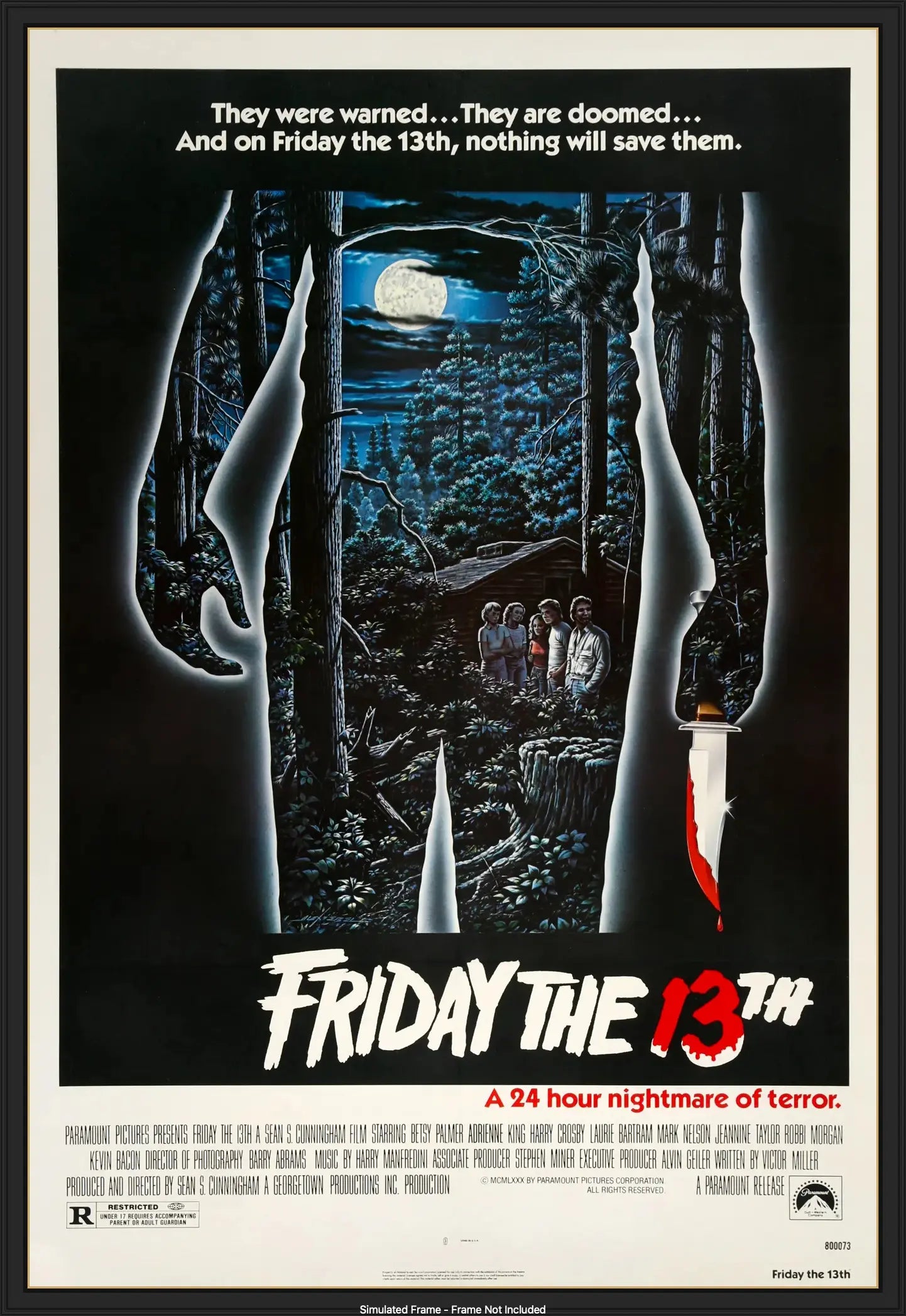 Friday the 13th (1980) original movie poster for sale at Original Film Art - Vintage Movie Posters