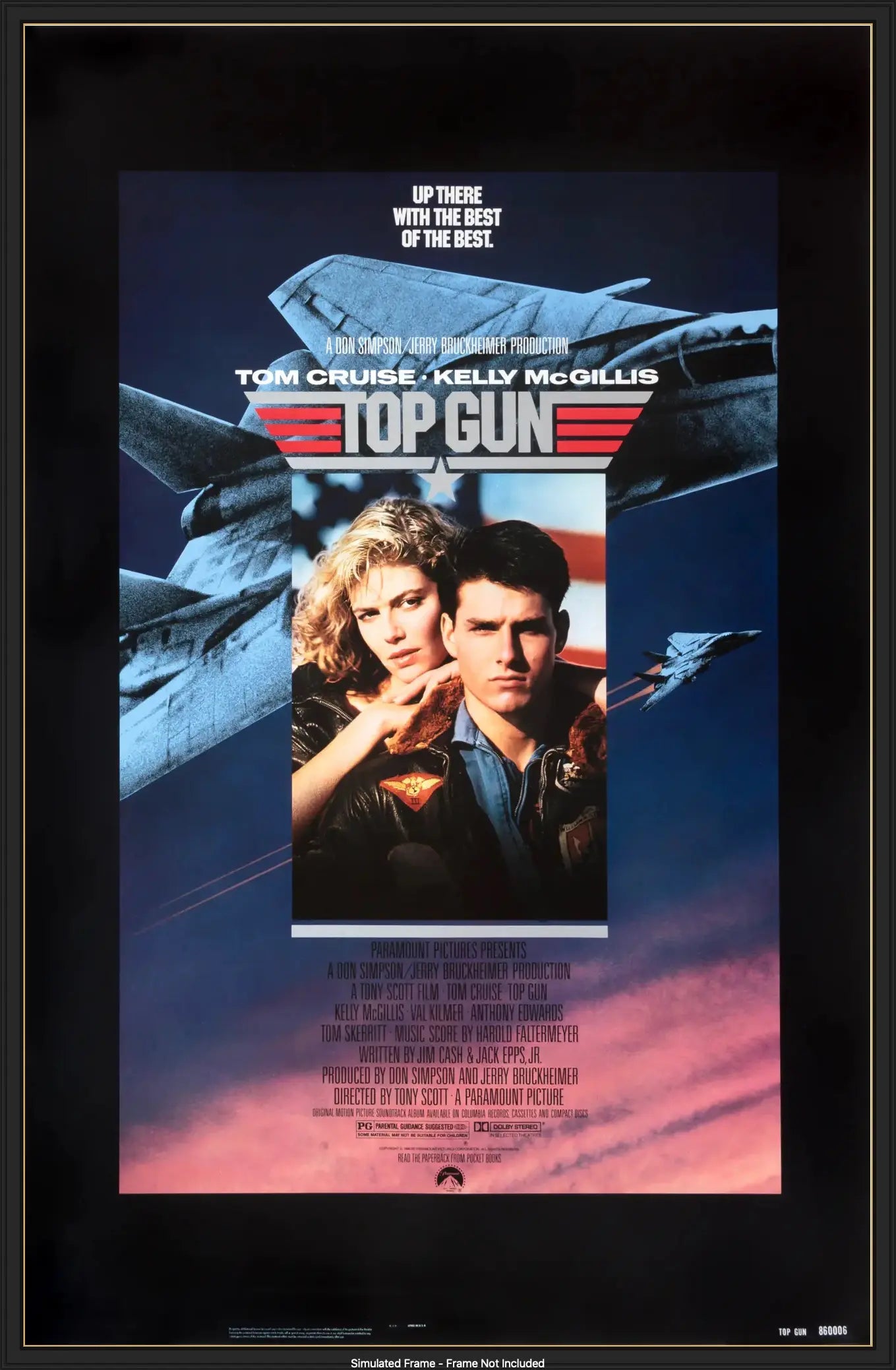 Top Gun (1986) original movie poster for sale at Original Film Art - Vintage Movie Posters