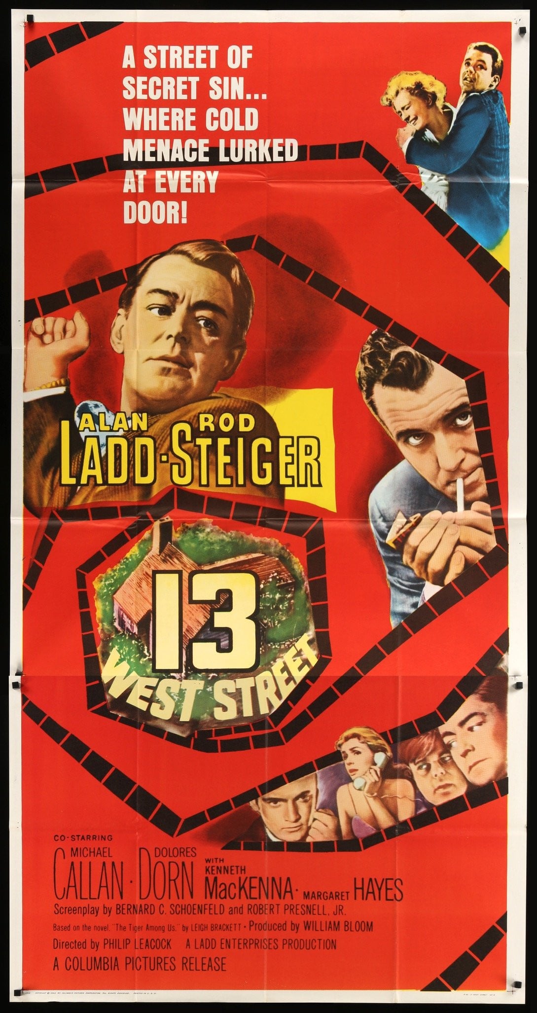 13 West Street (1962) original movie poster for sale at Original Film Art - Vintage Movie Posters