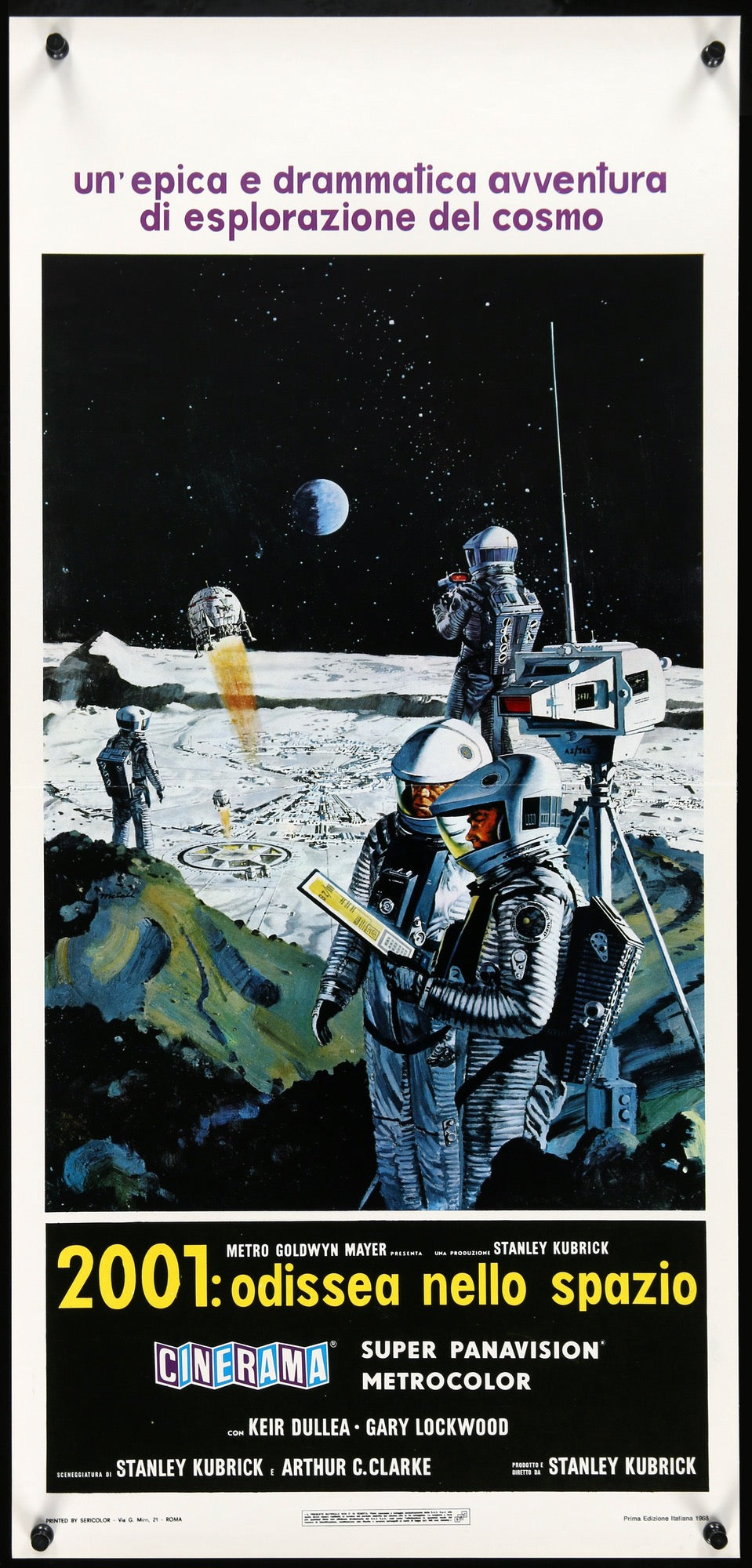 2001: A Space Odyssey (1968) original movie poster for sale at Original Film Art - Vintage Movie Posters