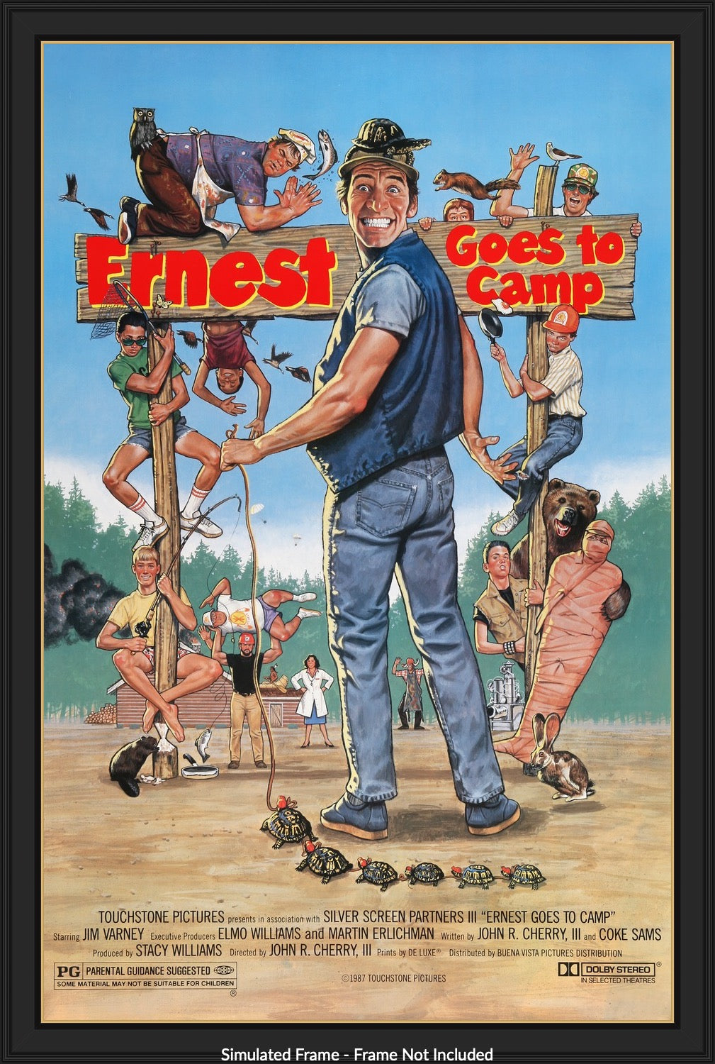 Ernest Goes to Camp (1987) original movie poster for sale at Original Film Art - Vintage Movie Posters