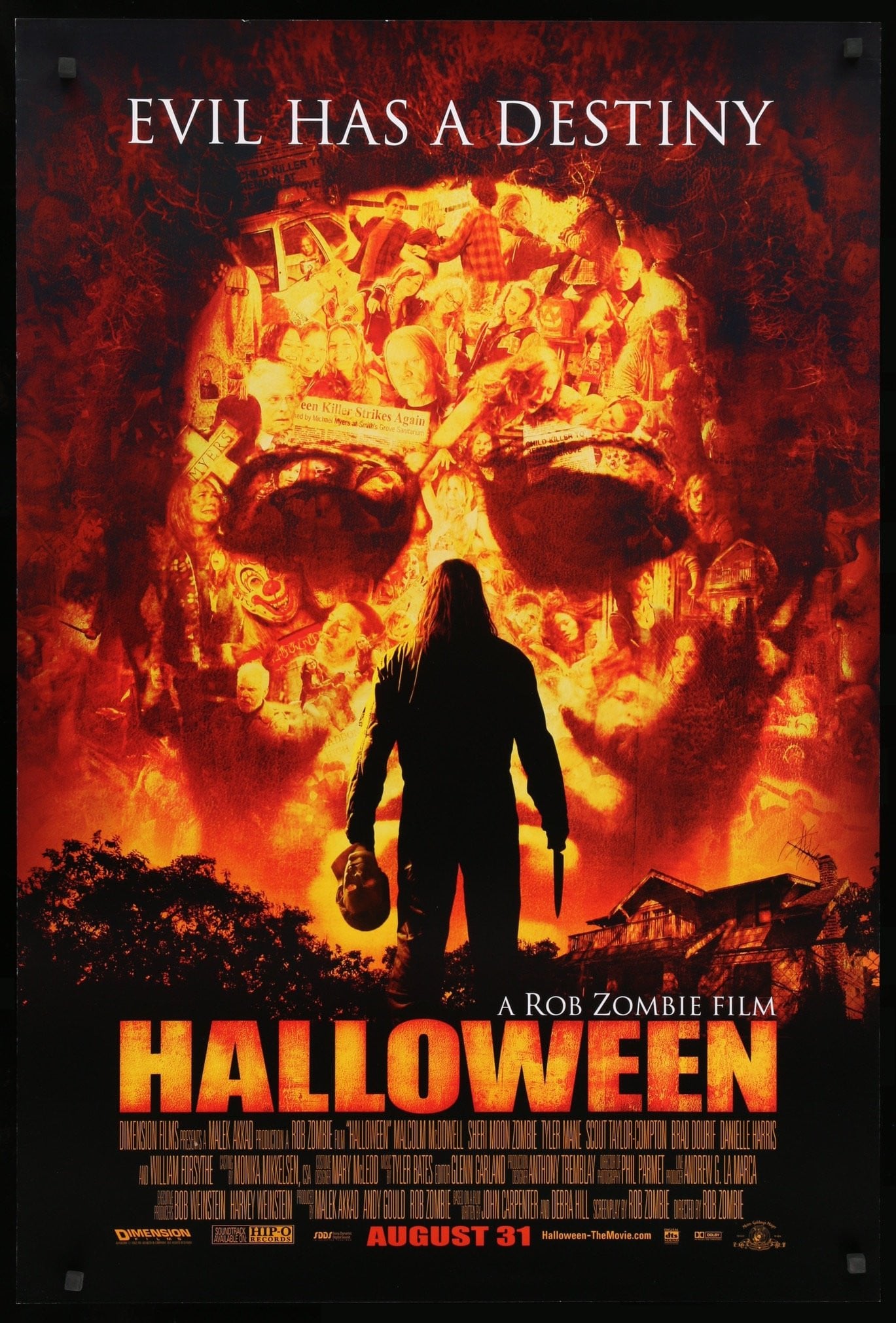 Halloween (2007) original movie poster for sale at Original Film Art - Vintage Movie Posters