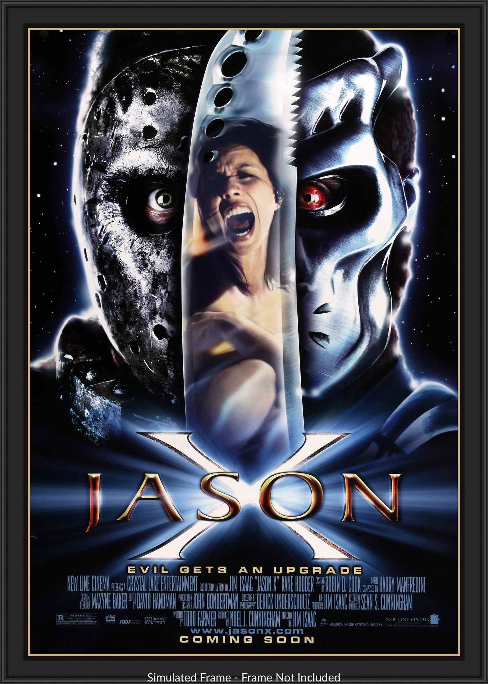 Jason X (2002) original movie poster for sale at Original Film Art - Vintage Movie Posters