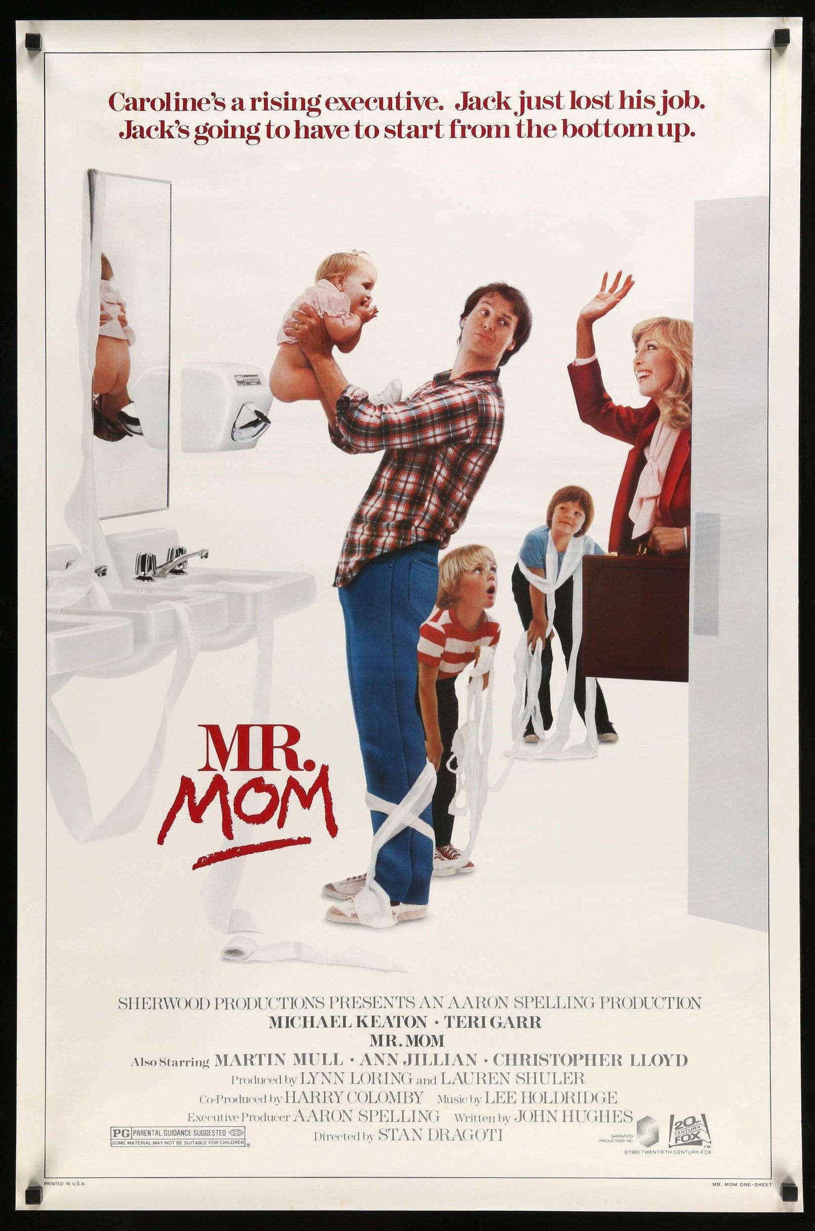Mr. Mom (1983) original movie poster for sale at Original Film Art - Vintage Movie Posters