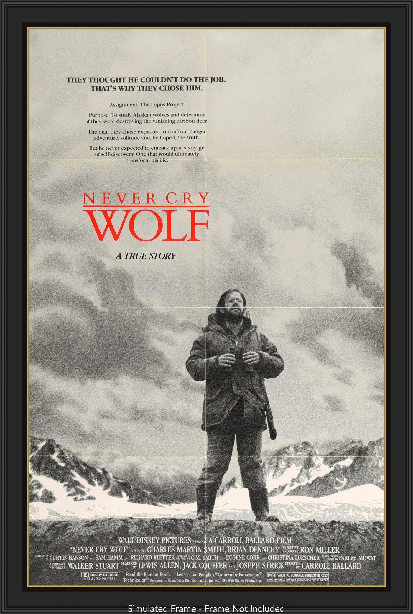 Never Cry Wolf (1983) original movie poster for sale at Original Film Art - Vintage Movie Posters