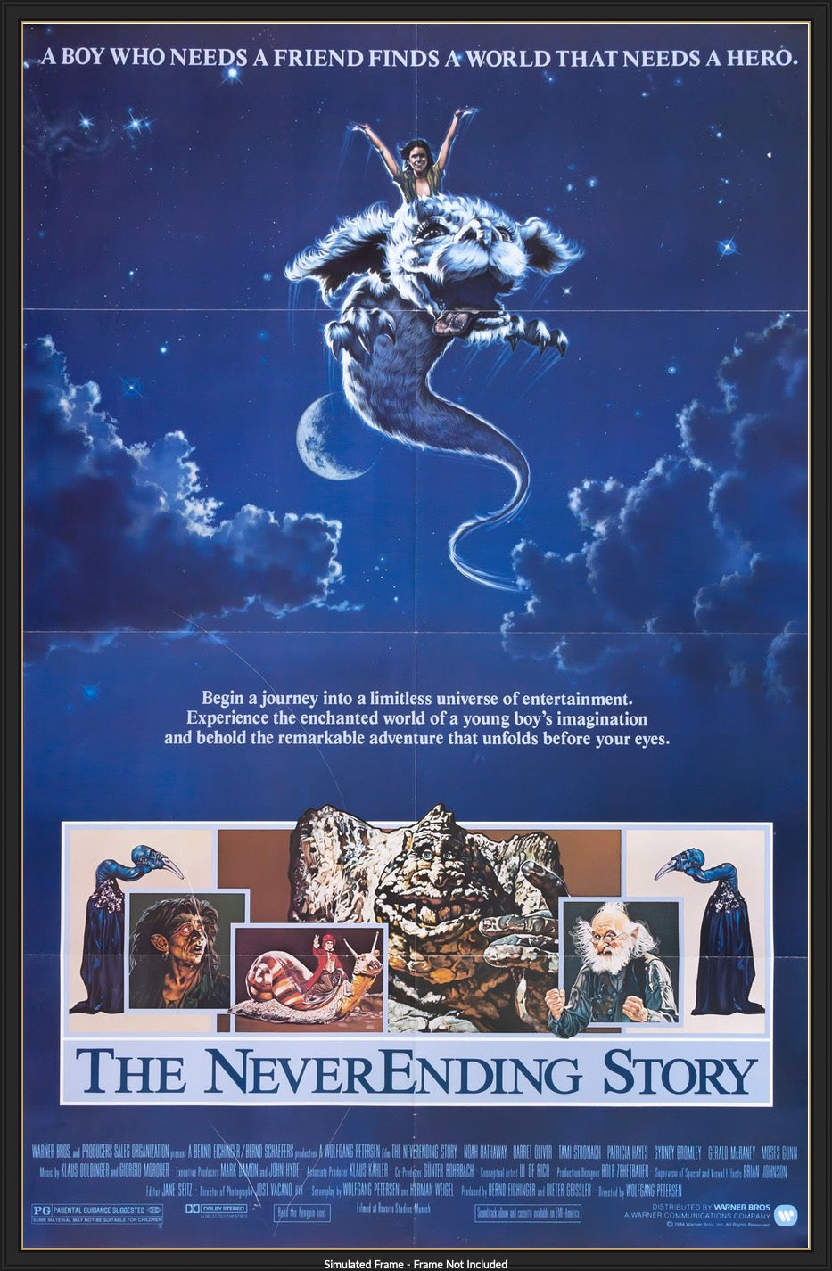 Neverending Story (1984) original movie poster for sale at Original Film Art - Vintage Movie Posters