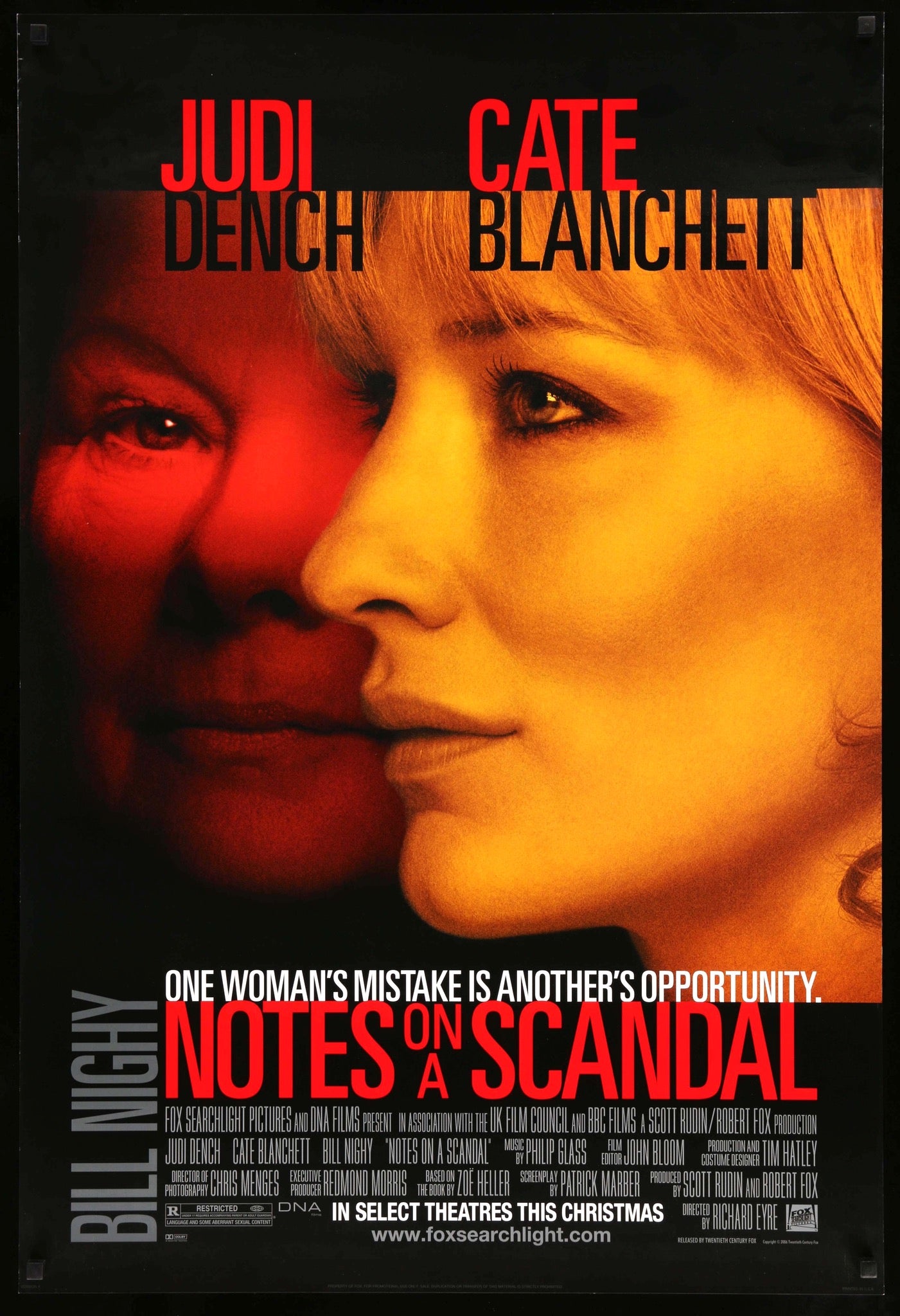 Notes on a Scandal (2006) original movie poster for sale at Original Film Art - Vintage Movie Posters