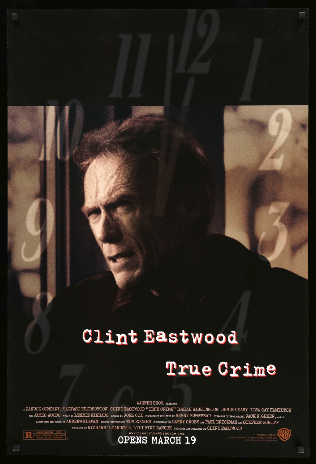 True Crime (1999) original movie poster for sale at Original Film Art - Vintage Movie Posters