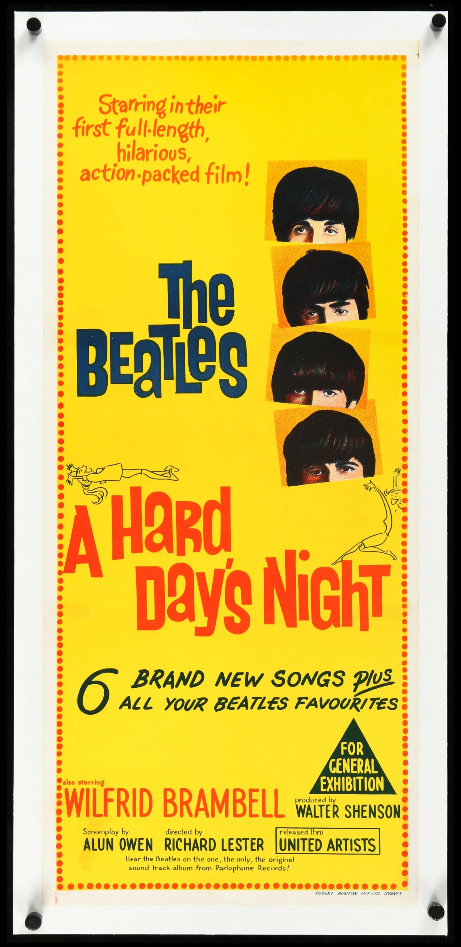 Hard Day's Night (1964) original movie poster for sale at Original Film Art - Vintage Movie Posters