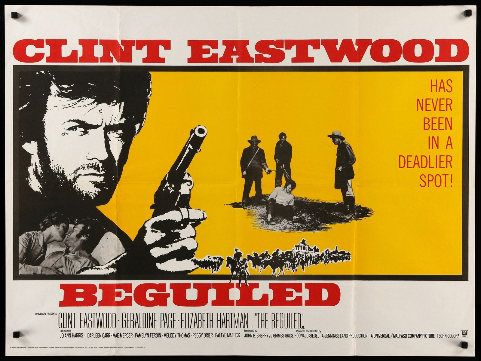 Beguiled (1971) original movie poster for sale at Original Film Art - Vintage Movie Posters