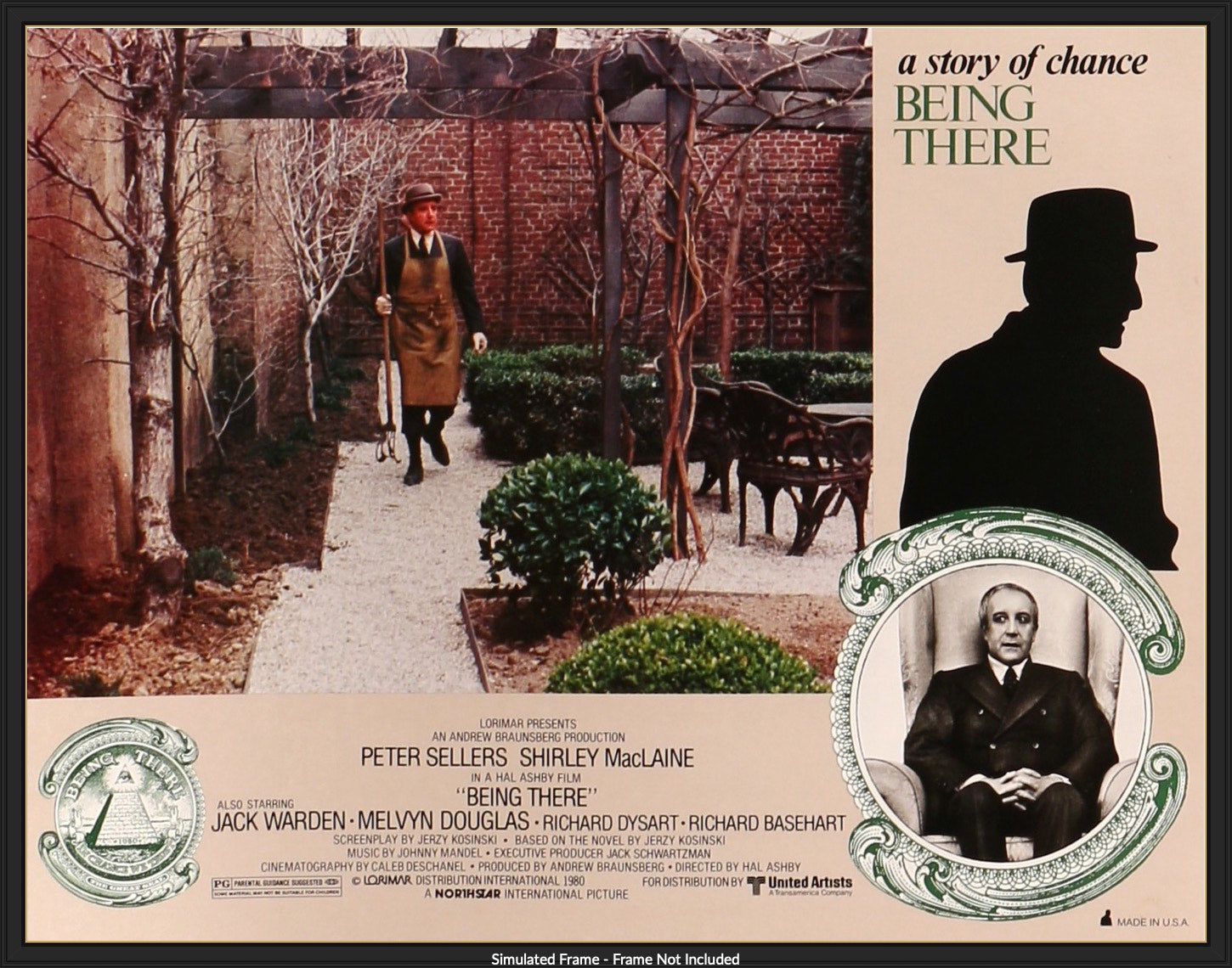 Being There (1979) original movie poster for sale at Original Film Art - Vintage Movie Posters