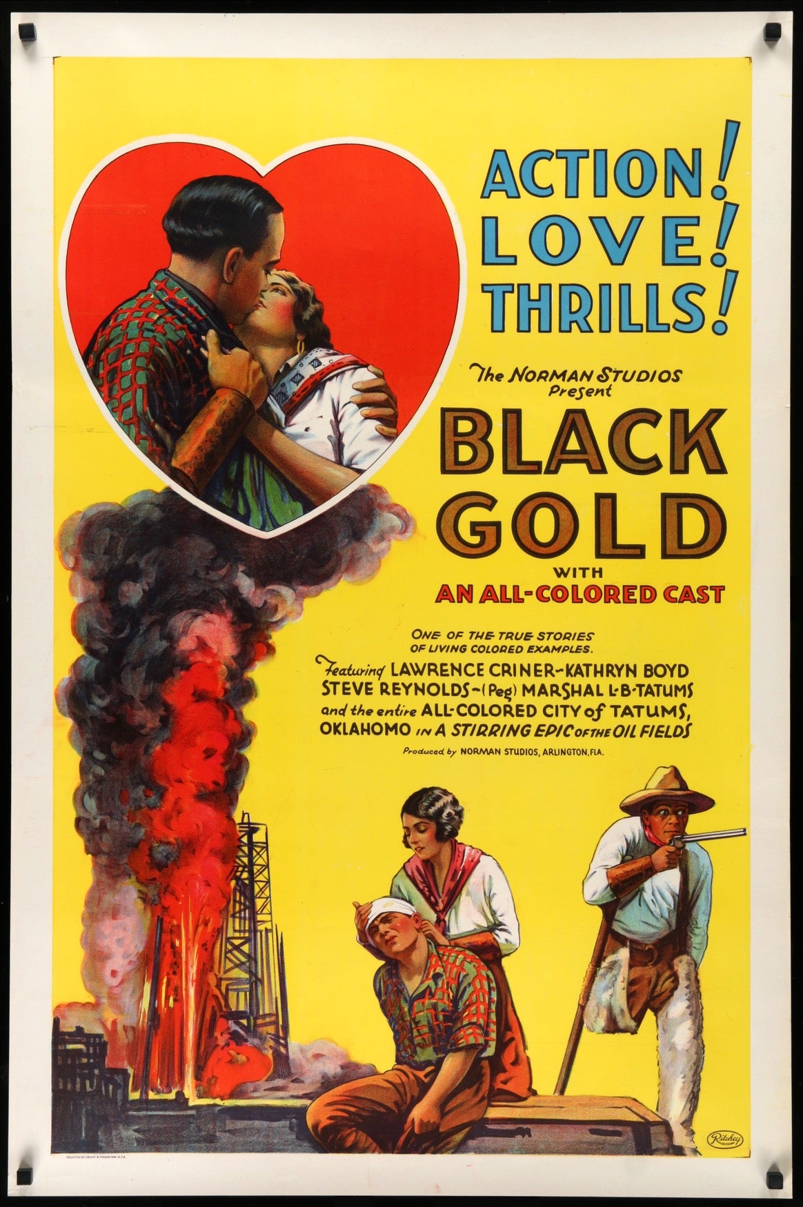 Black Gold (1927) original movie poster for sale at Original Film Art - Vintage Movie Posters