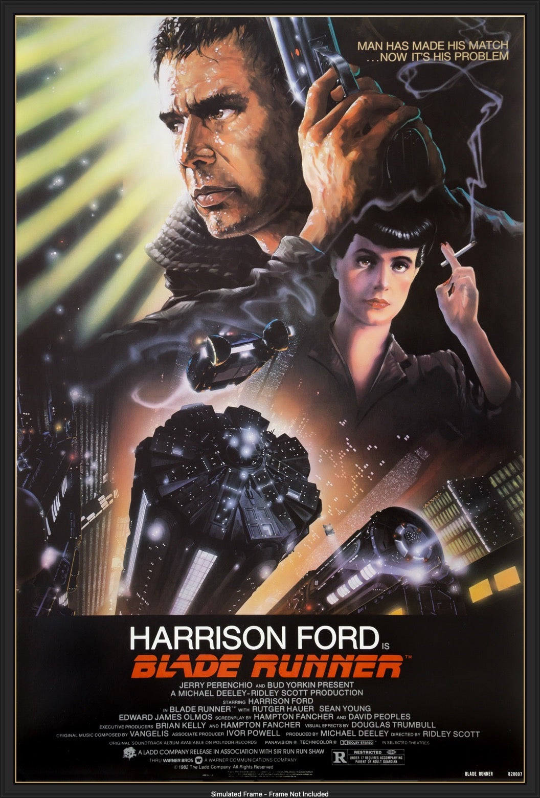 Blade Runner (1982) original movie poster for sale at Original Film Art - Vintage Movie Posters