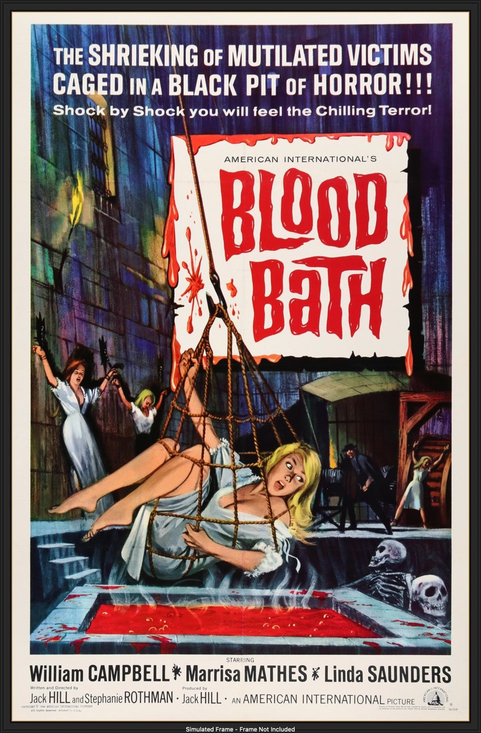 Blood Bath (1966) original movie poster for sale at Original Film Art - Vintage Movie Posters