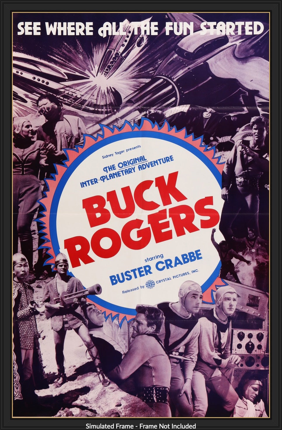 Buck Rogers (1939) original movie poster for sale at Original Film Art - Vintage Movie Posters