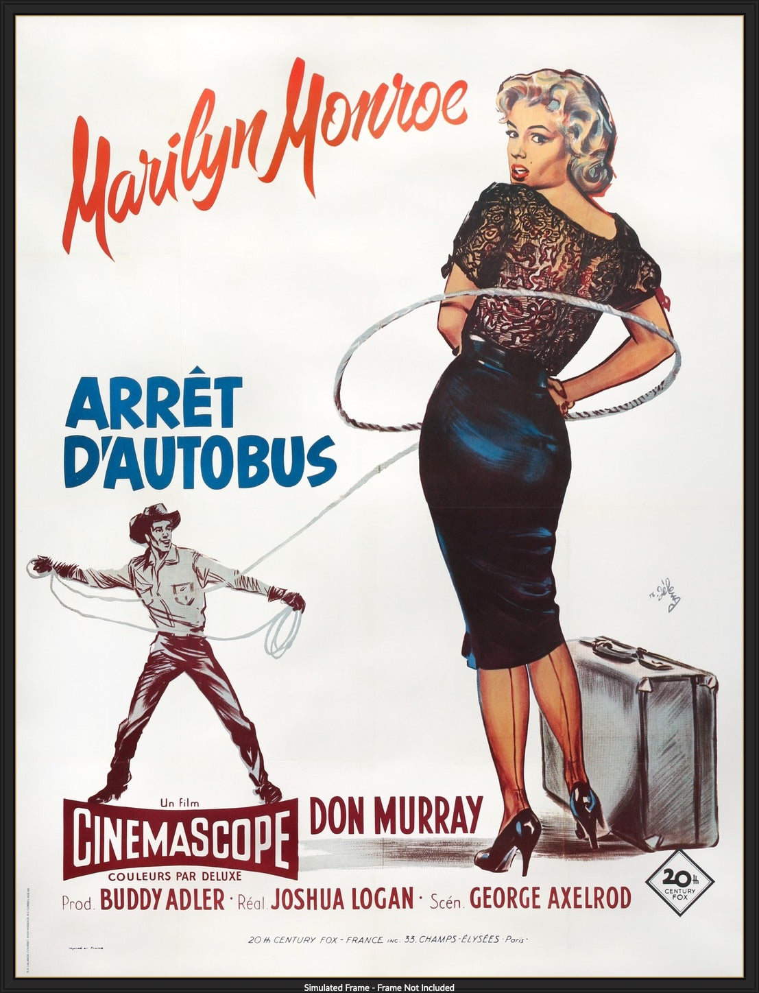 Bus Stop (1956) original movie poster for sale at Original Film Art - Vintage Movie Posters