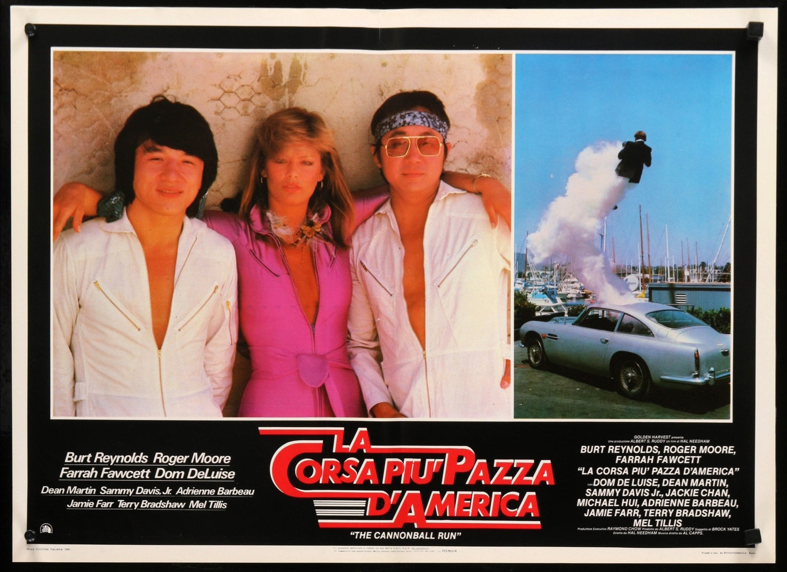 Cannonball Run (1981) original movie poster for sale at Original Film Art - Vintage Movie Posters