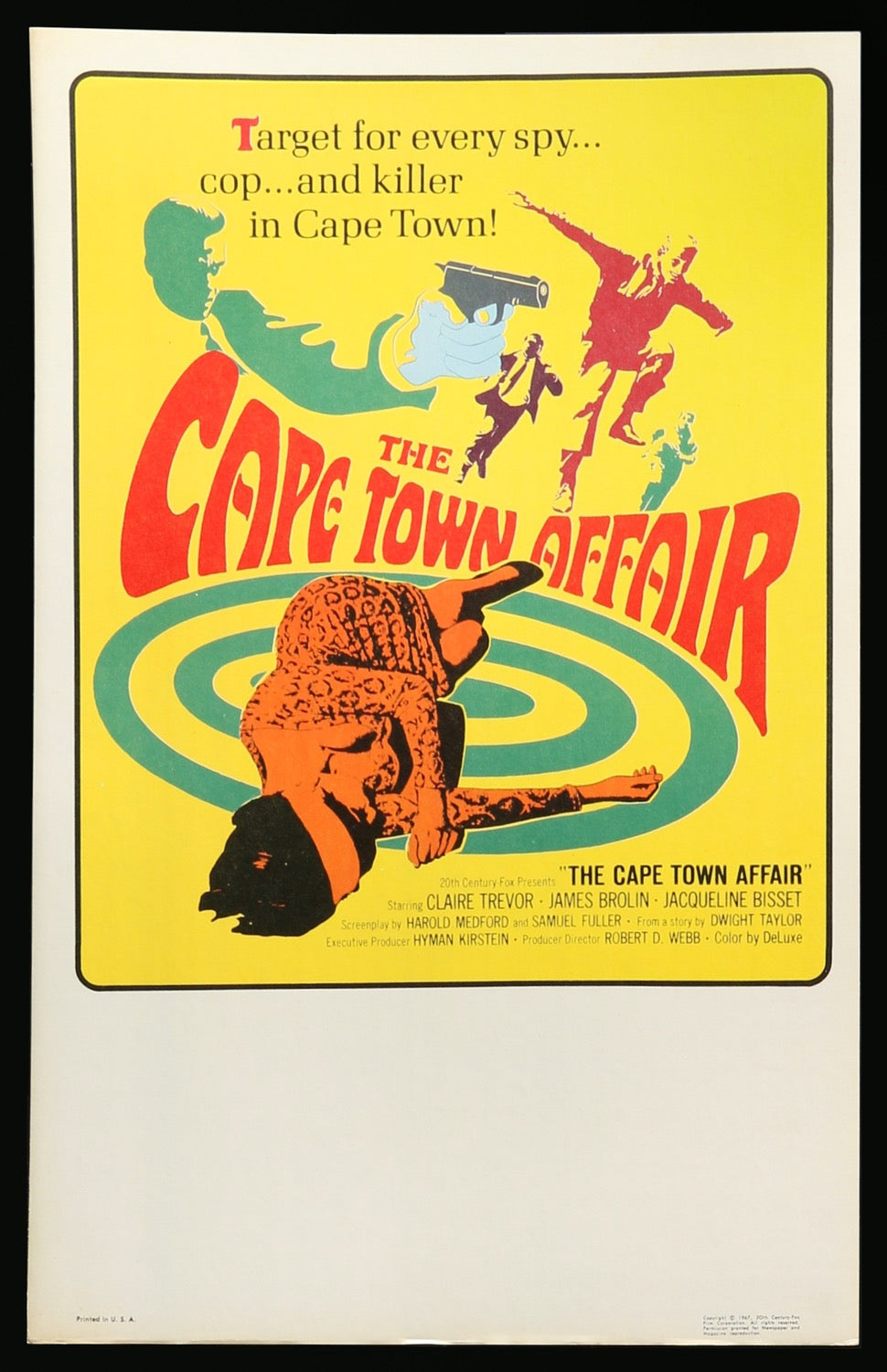 Cape Town Affair (1967) original movie poster for sale at Original Film Art - Vintage Movie Posters