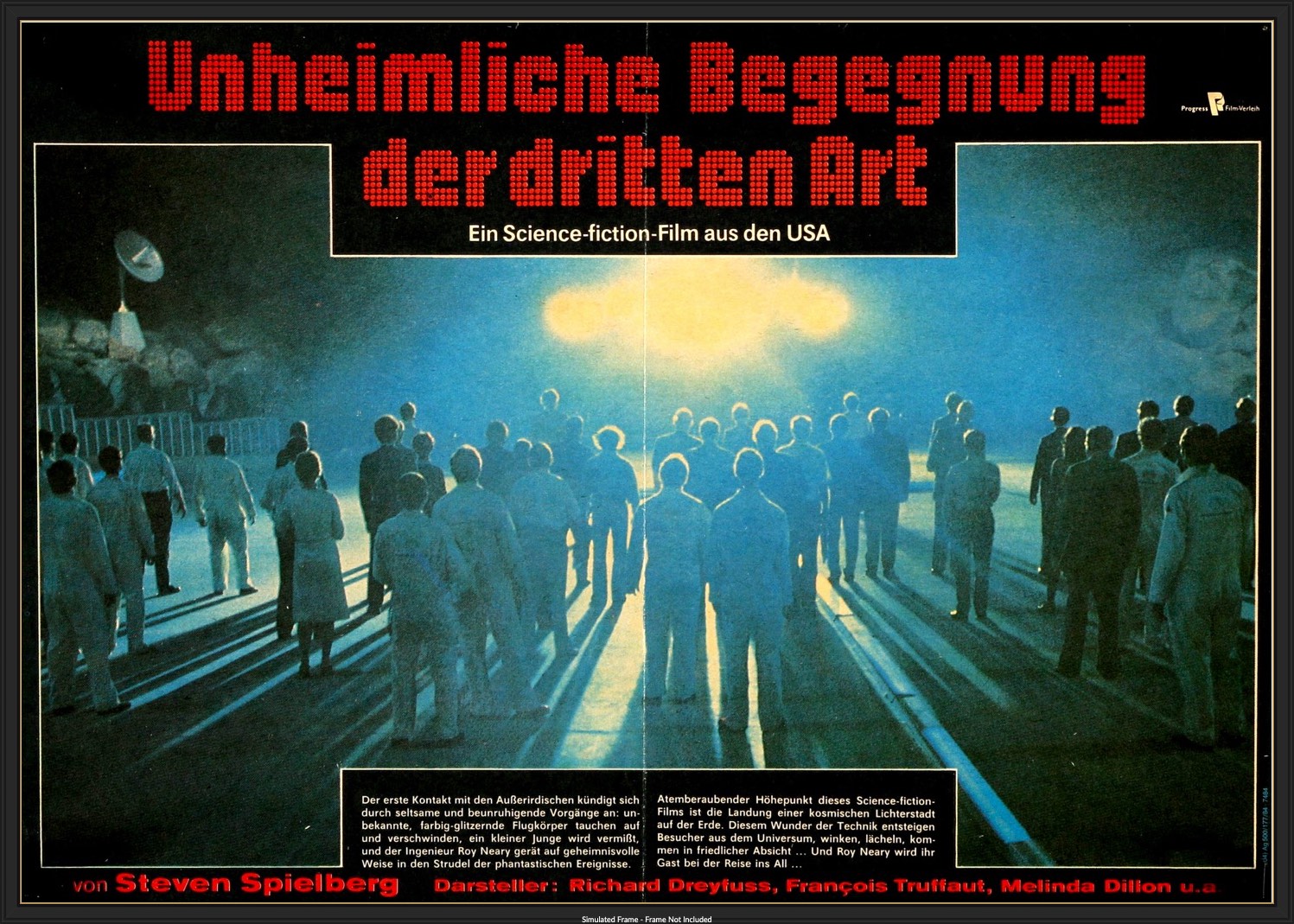 Close Encounters of the Third Kind (1977) original movie poster for sale at Original Film Art - Vintage Movie Posters