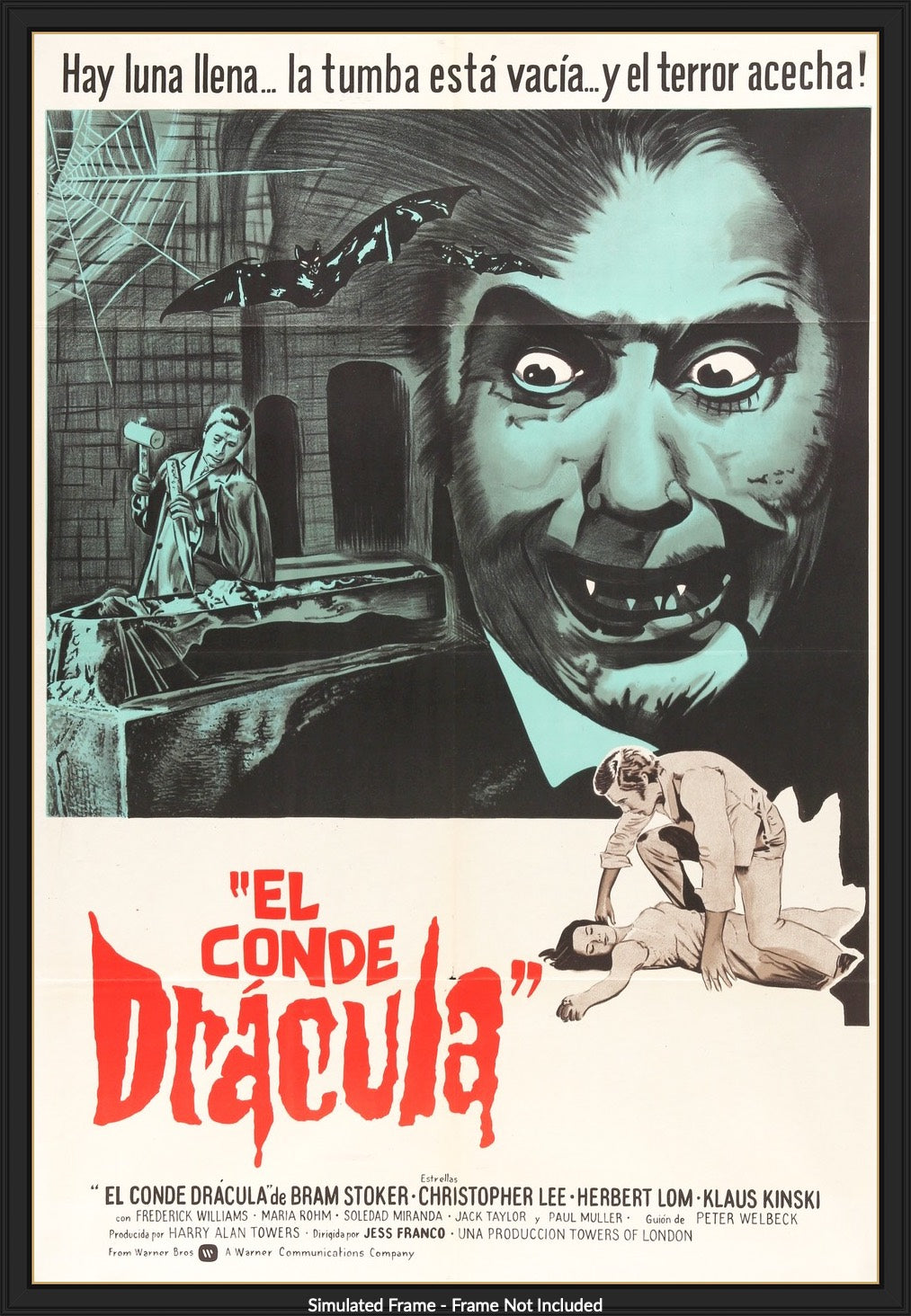 Count Dracula (1970) original movie poster for sale at Original Film Art - Vintage Movie Posters