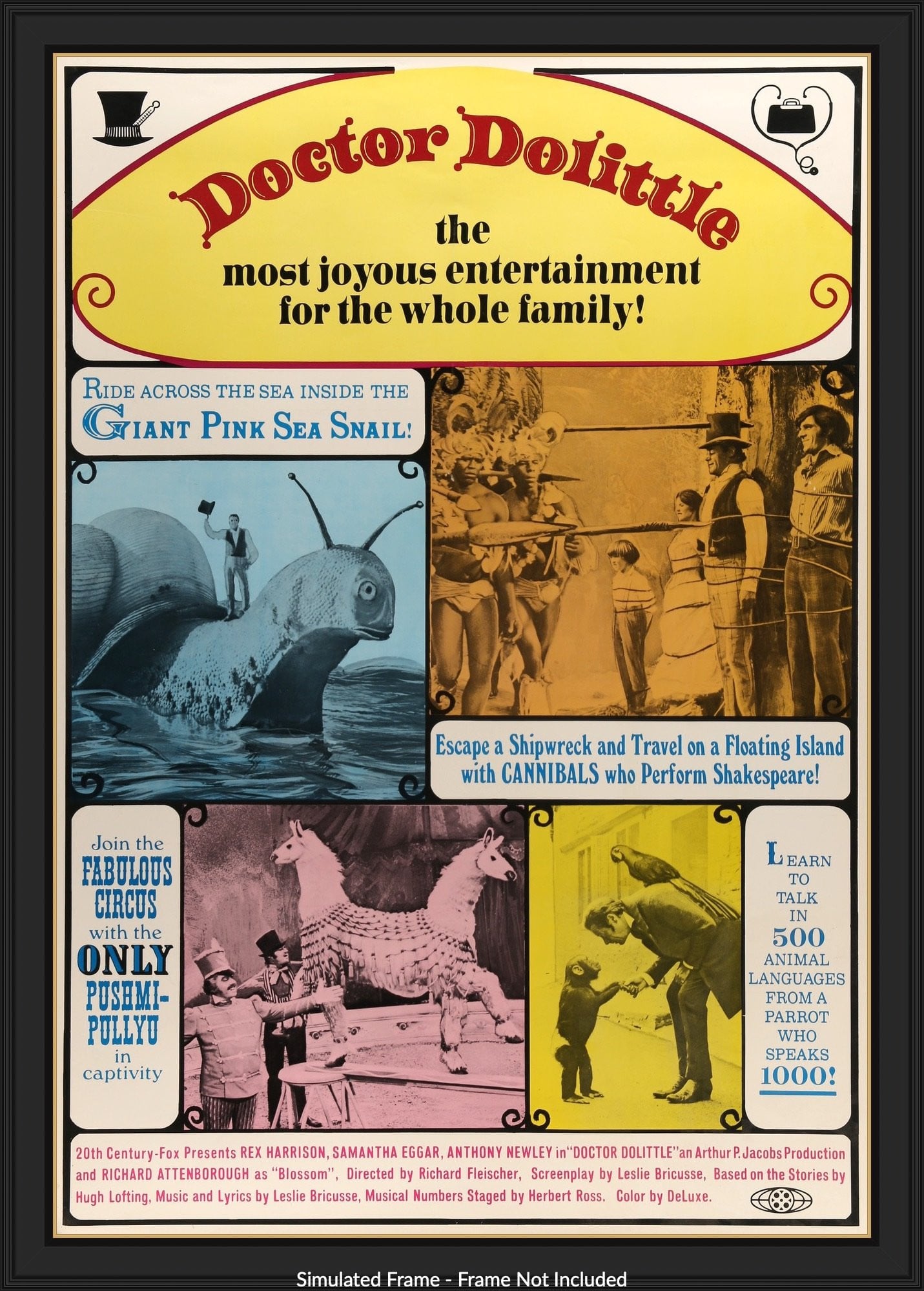 Doctor Dolittle (1967) original movie poster for sale at Original Film Art - Vintage Movie Posters