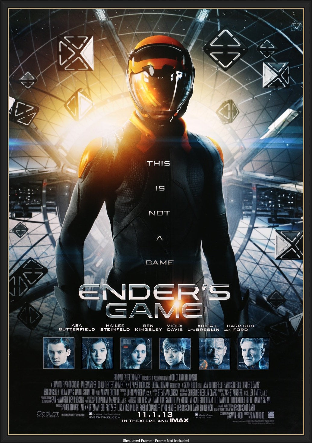 Ender's Game (2013) original movie poster for sale at Original Film Art - Vintage Movie Posters