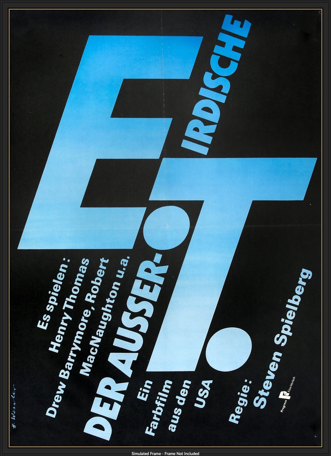 E.T. The Extra Terrestrial (1982) original movie poster for sale at Original Film Art - Vintage Movie Posters