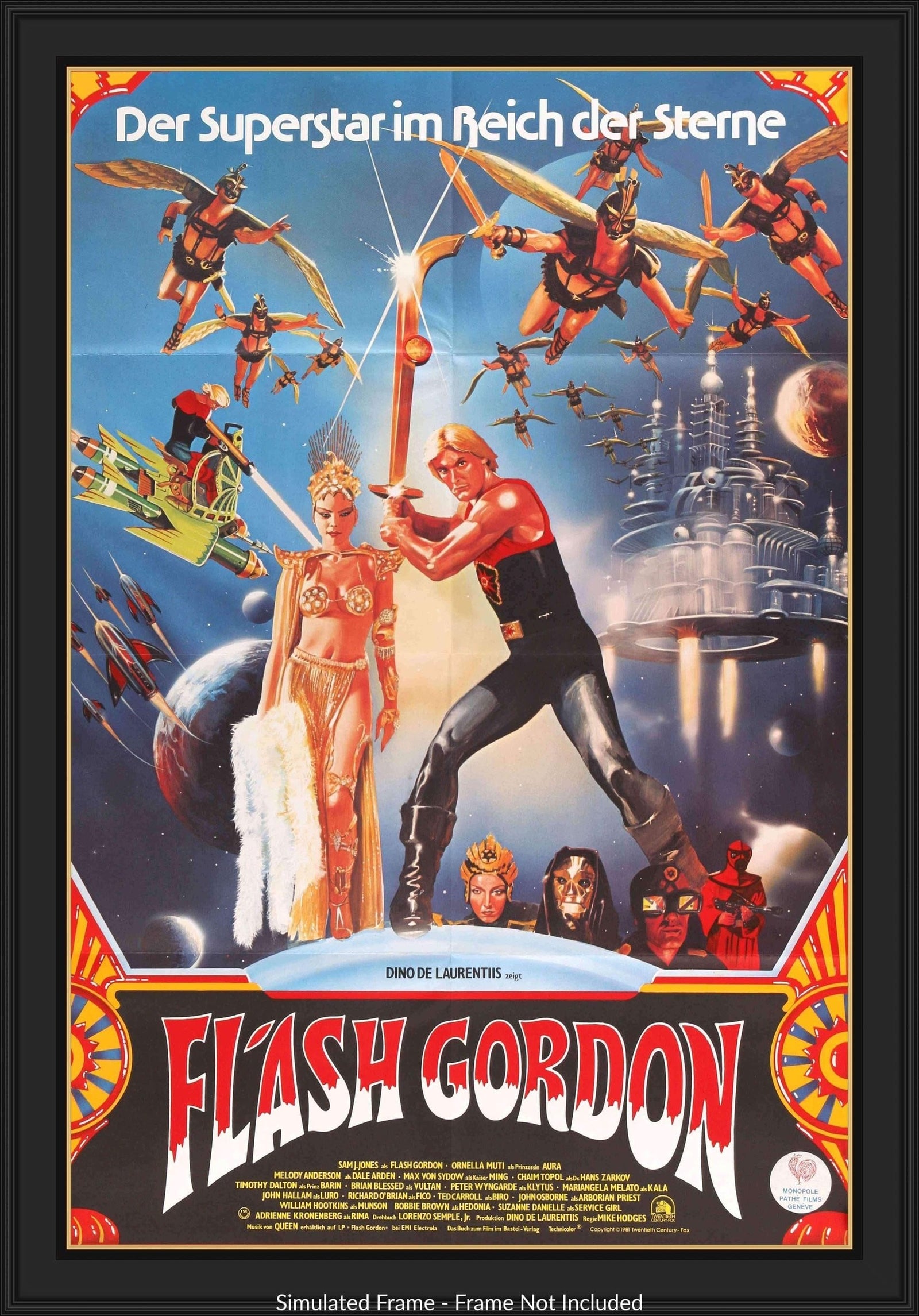 Flash Gordon (1980) original movie poster for sale at Original Film Art - Vintage Movie Posters