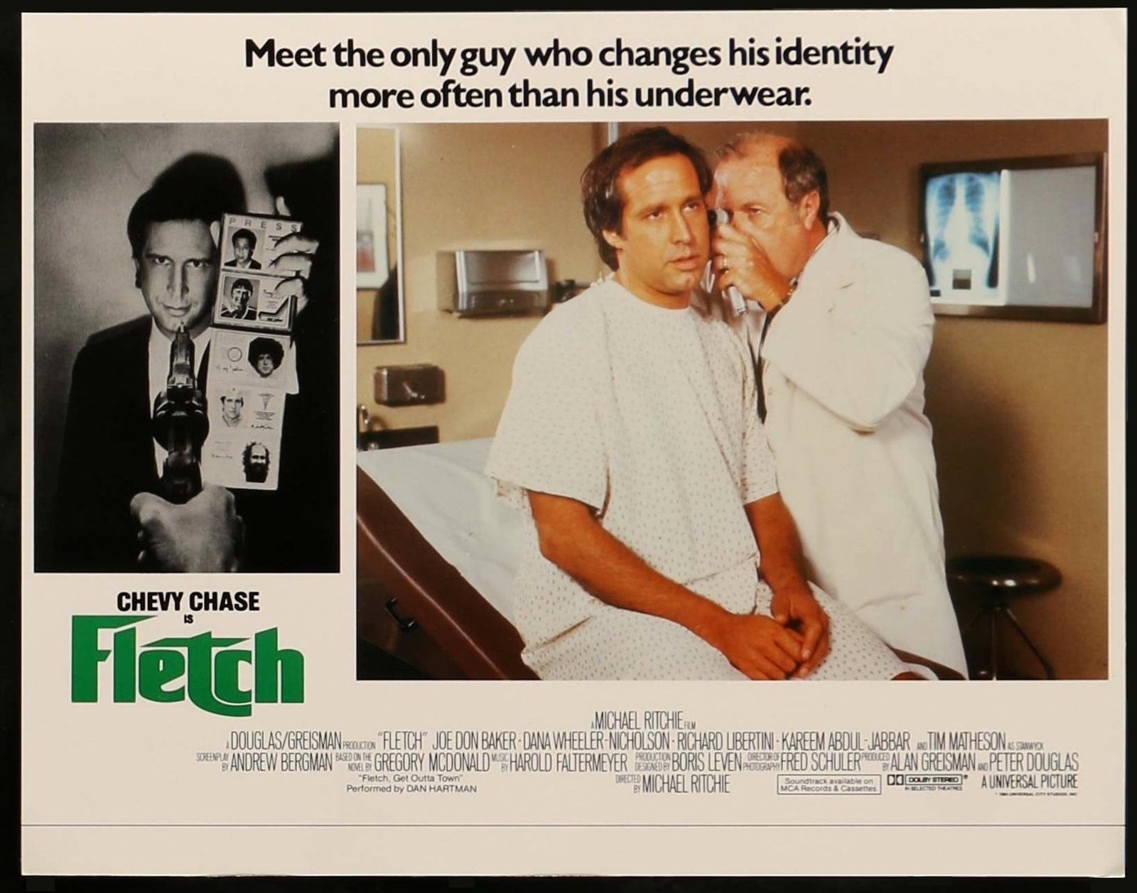 Fletch (1985) original movie poster for sale at Original Film Art - Vintage Movie Posters