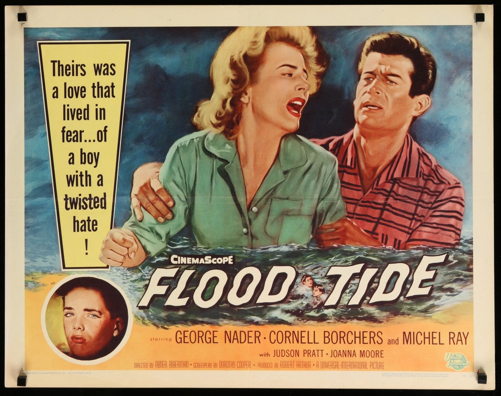 Flood Tide (1958) original movie poster for sale at Original Film Art - Vintage Movie Posters