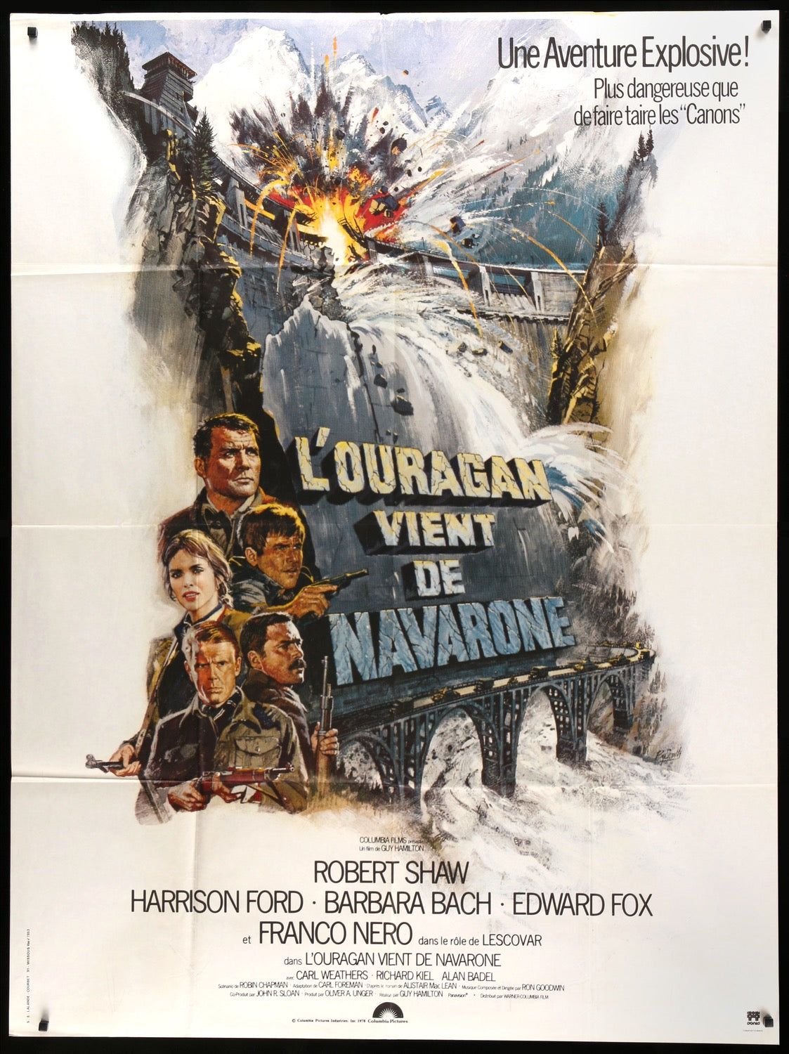 Force 10 From Navarone (1978) original movie poster for sale at Original Film Art - Vintage Movie Posters