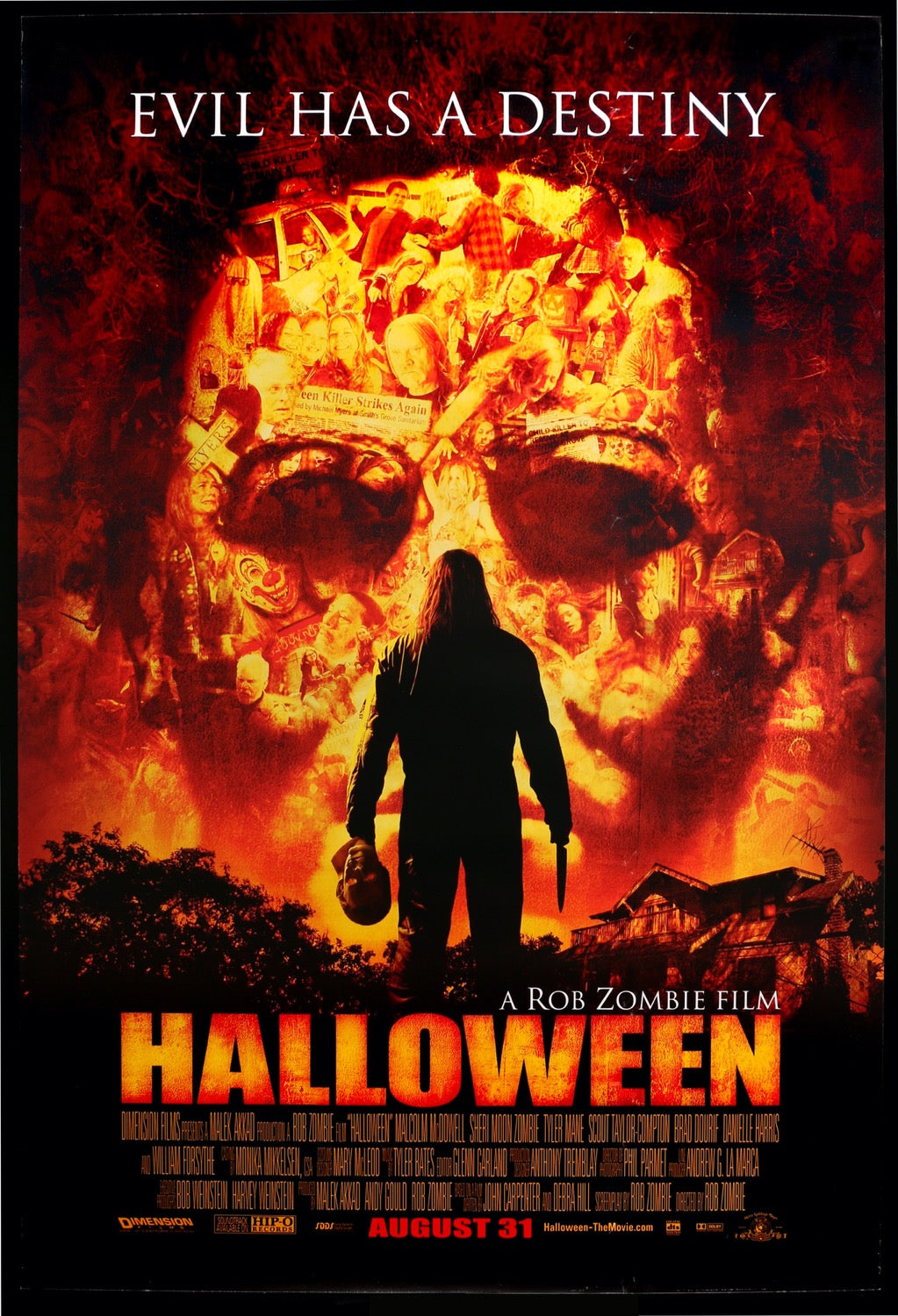Halloween (2007) original movie poster for sale at Original Film Art - Vintage Movie Posters