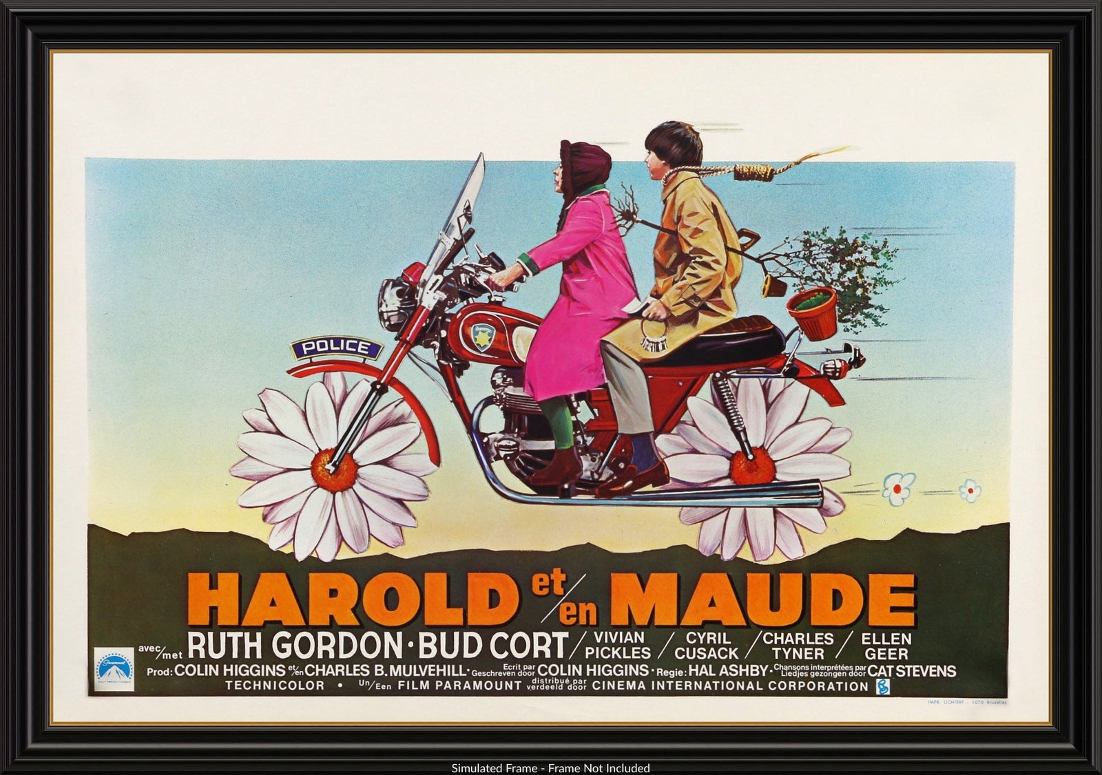 Harold and Maude (1971) original movie poster for sale at Original Film Art - Vintage Movie Posters