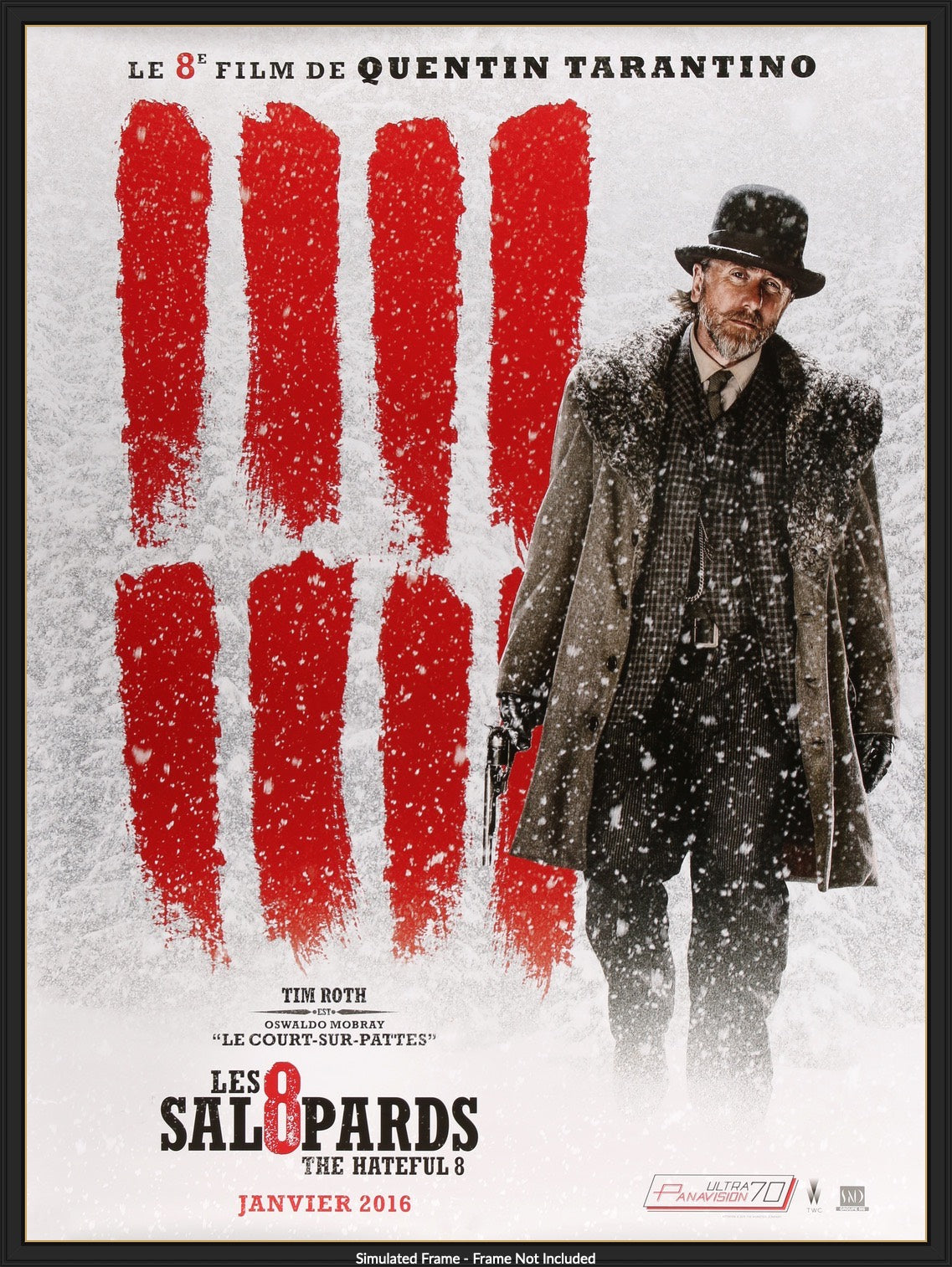 Hateful Eight (2015) original movie poster for sale at Original Film Art - Vintage Movie Posters