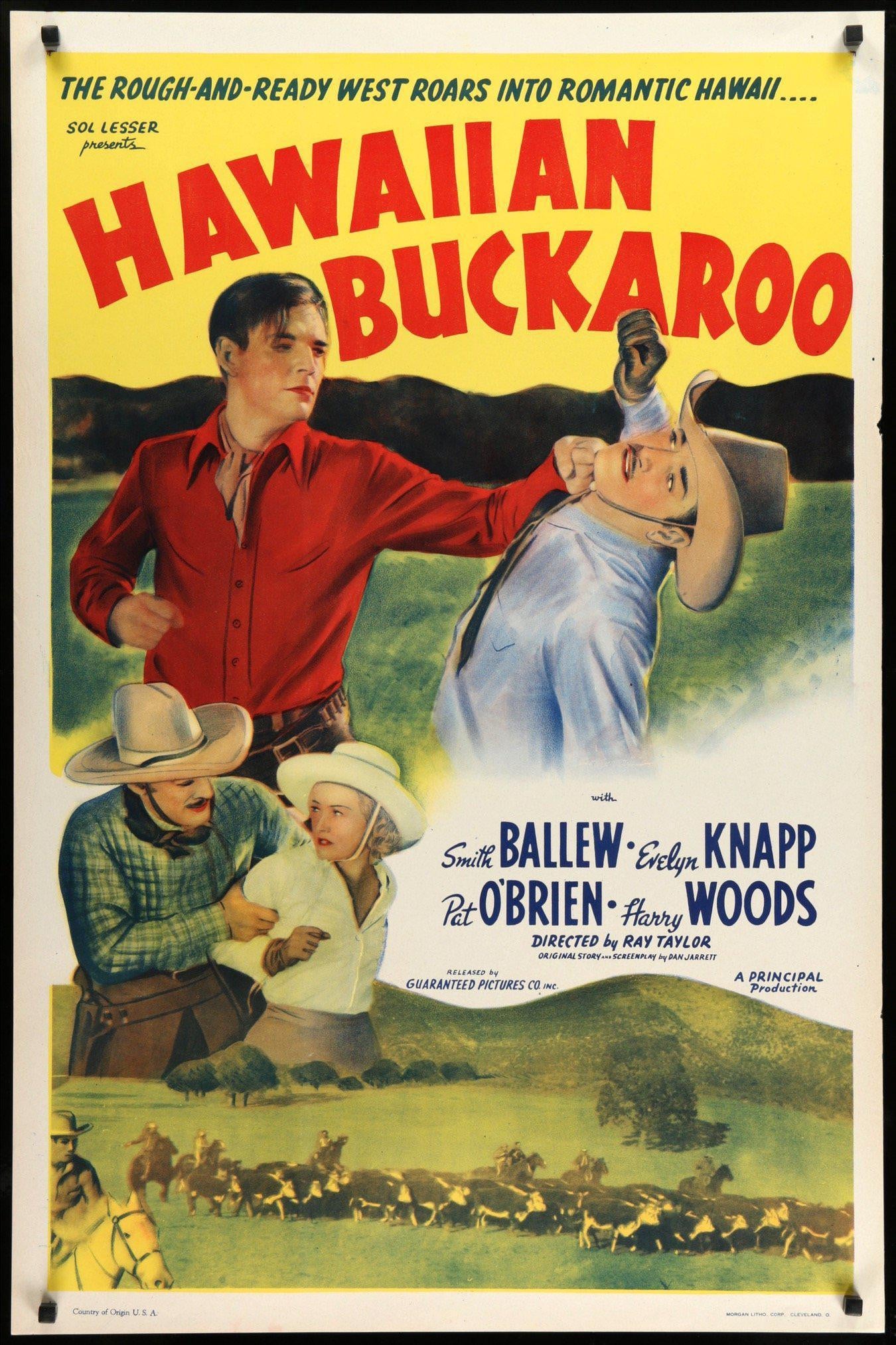 Hawaiian Buckaroo (1937) original movie poster for sale at Original Film Art - Vintage Movie Posters