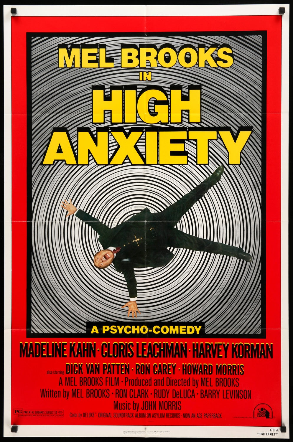 High Anxiety (1977) original movie poster for sale at Original Film Art - Vintage Movie Posters