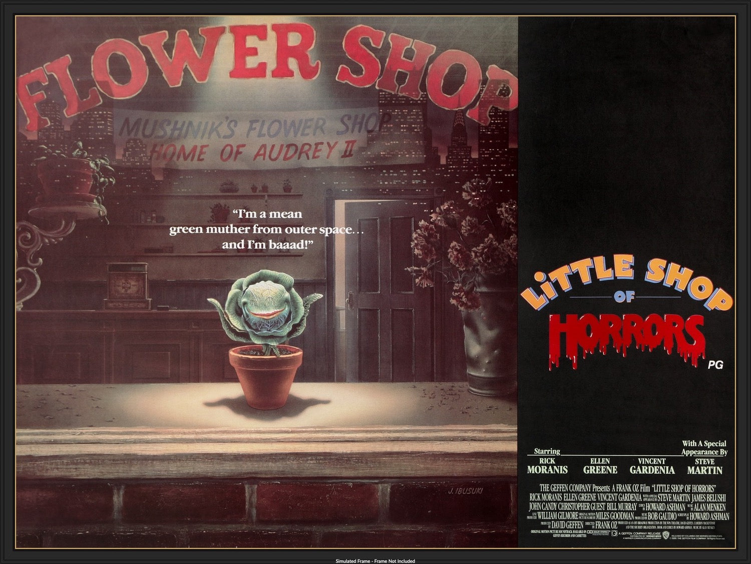 Little Shop of Horrors (1986) original movie poster for sale at Original Film Art - Vintage Movie Posters