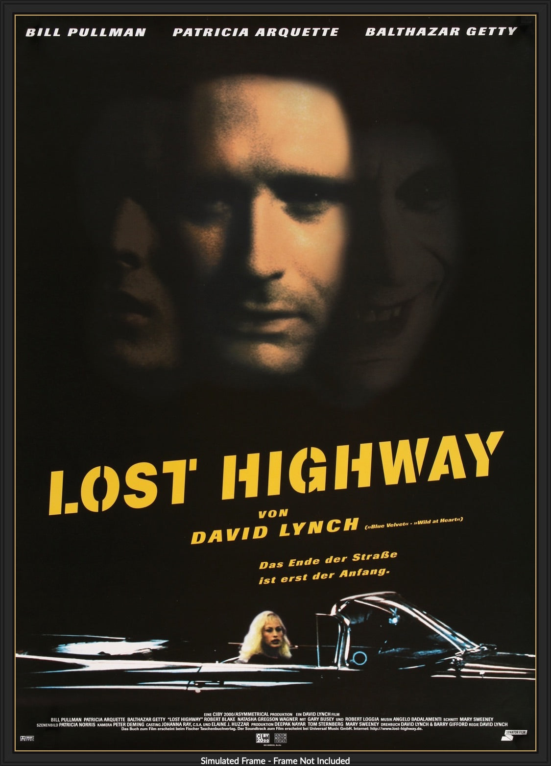 Lost Highway (1997) original movie poster for sale at Original Film Art - Vintage Movie Posters