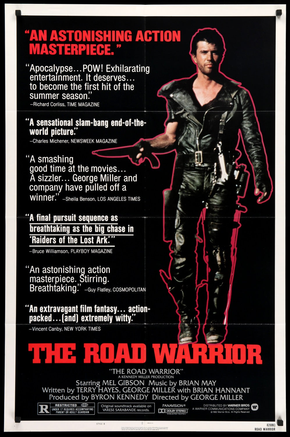Mad Max 2: The Road Warrior (1981) original movie poster for sale at Original Film Art - Vintage Movie Posters