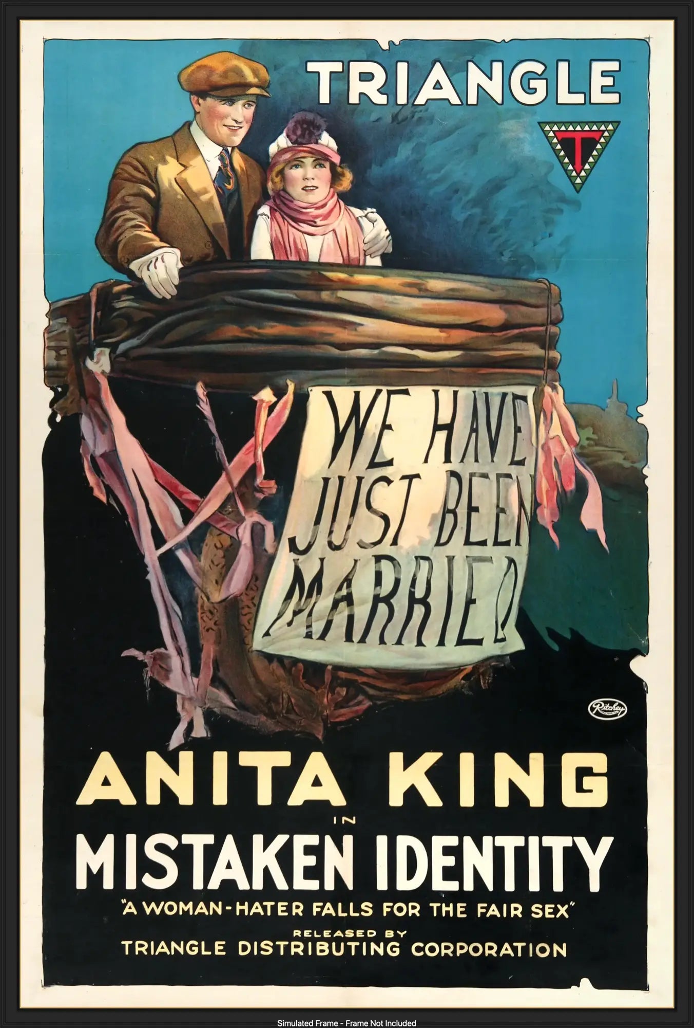 Mistaken Identity (1919) original movie poster for sale at Original Film Art - Vintage Movie Posters