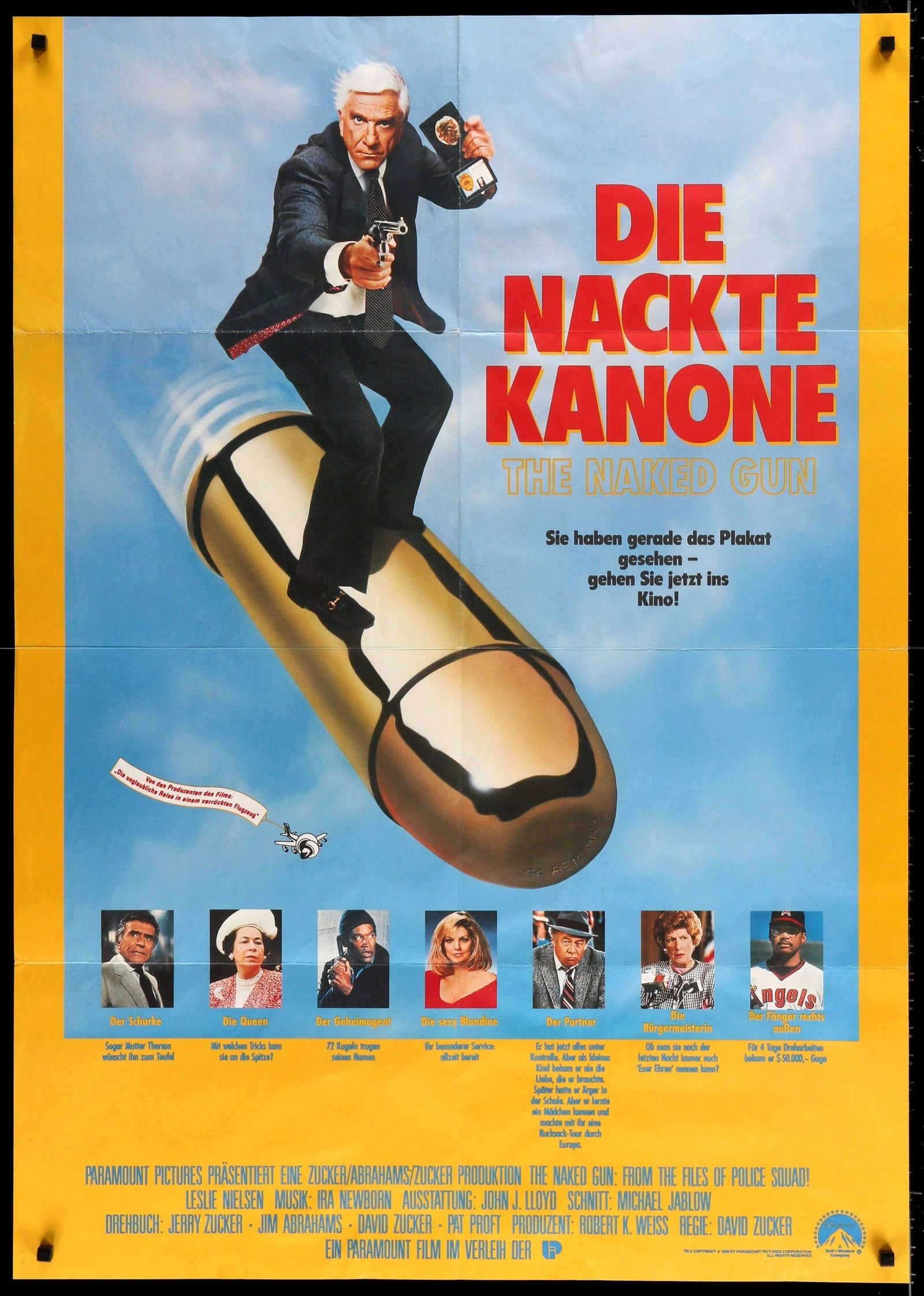 Naked Gun (1988) original movie poster for sale at Original Film Art - Vintage Movie Posters