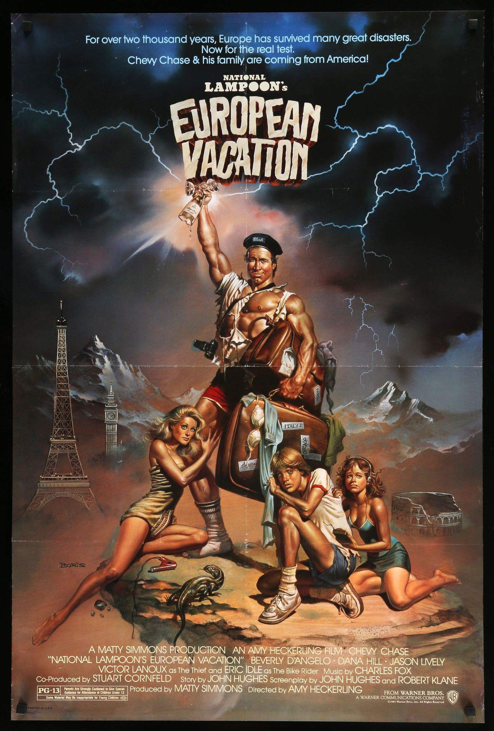 National Lampoon's European Vacation (1985) original movie poster for sale at Original Film Art - Vintage Movie Posters