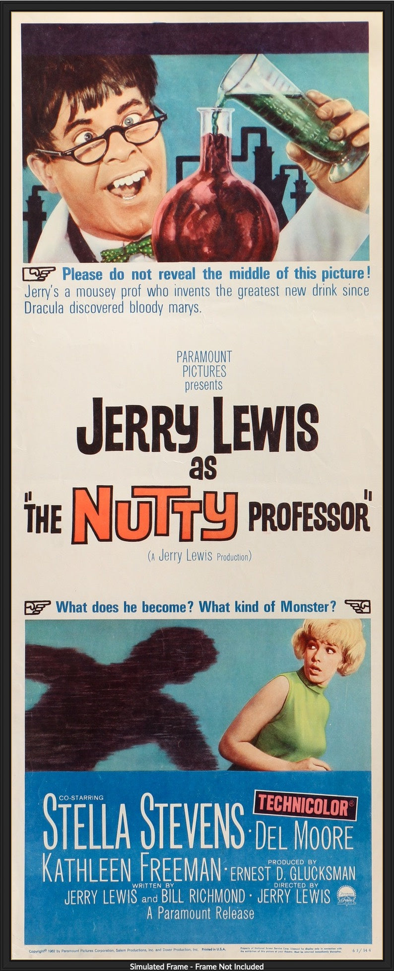 Nutty Professor (1963) original movie poster for sale at Original Film Art - Vintage Movie Posters