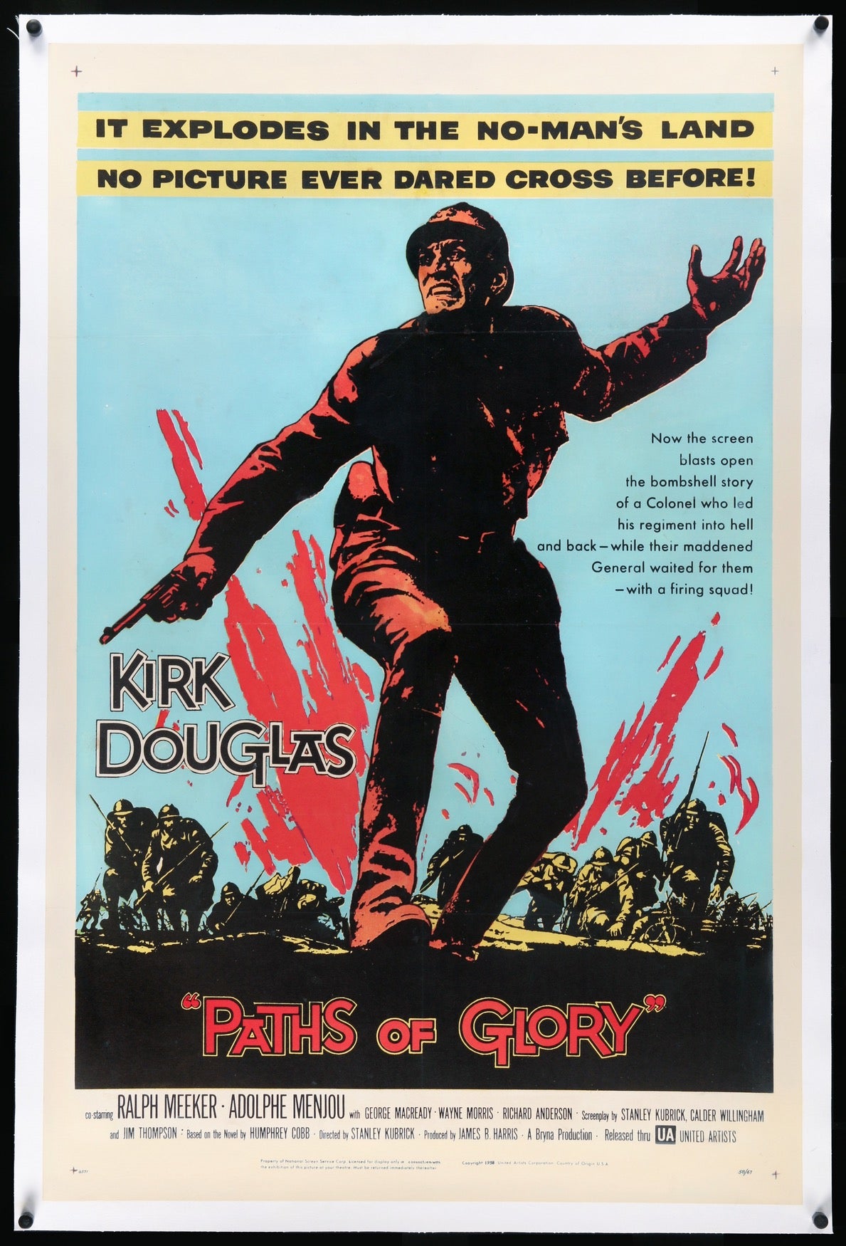 Paths of Glory (1957) original movie poster for sale at Original Film Art - Vintage Movie Posters