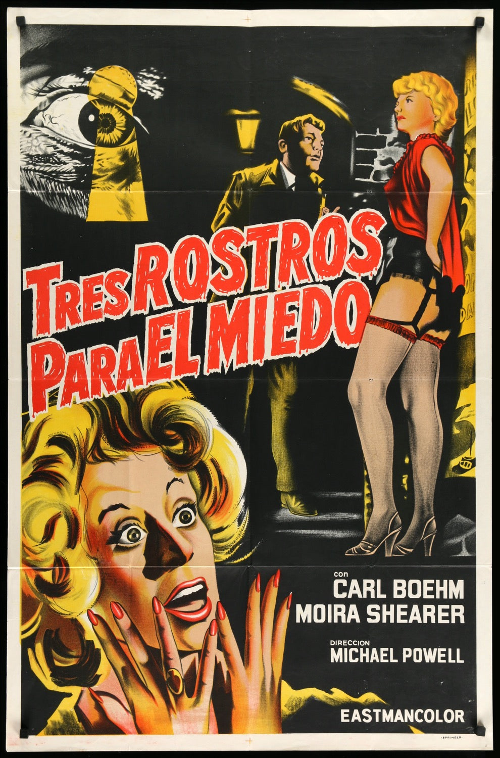 Peeping Tom (1960) original movie poster for sale at Original Film Art - Vintage Movie Posters