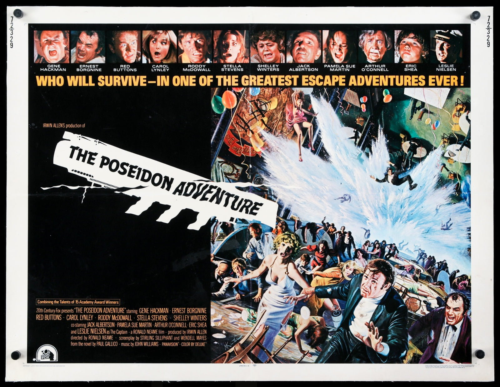 Poseidon Adventure (1972) original movie poster for sale at Original Film Art - Vintage Movie Posters