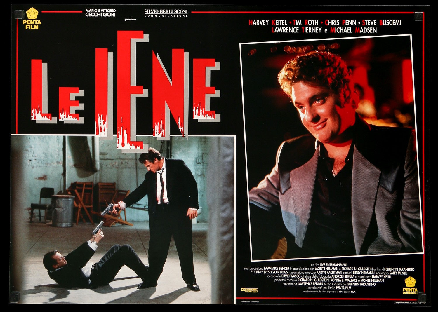 Reservoir Dogs (1992) original movie poster for sale at Original Film Art - Vintage Movie Posters