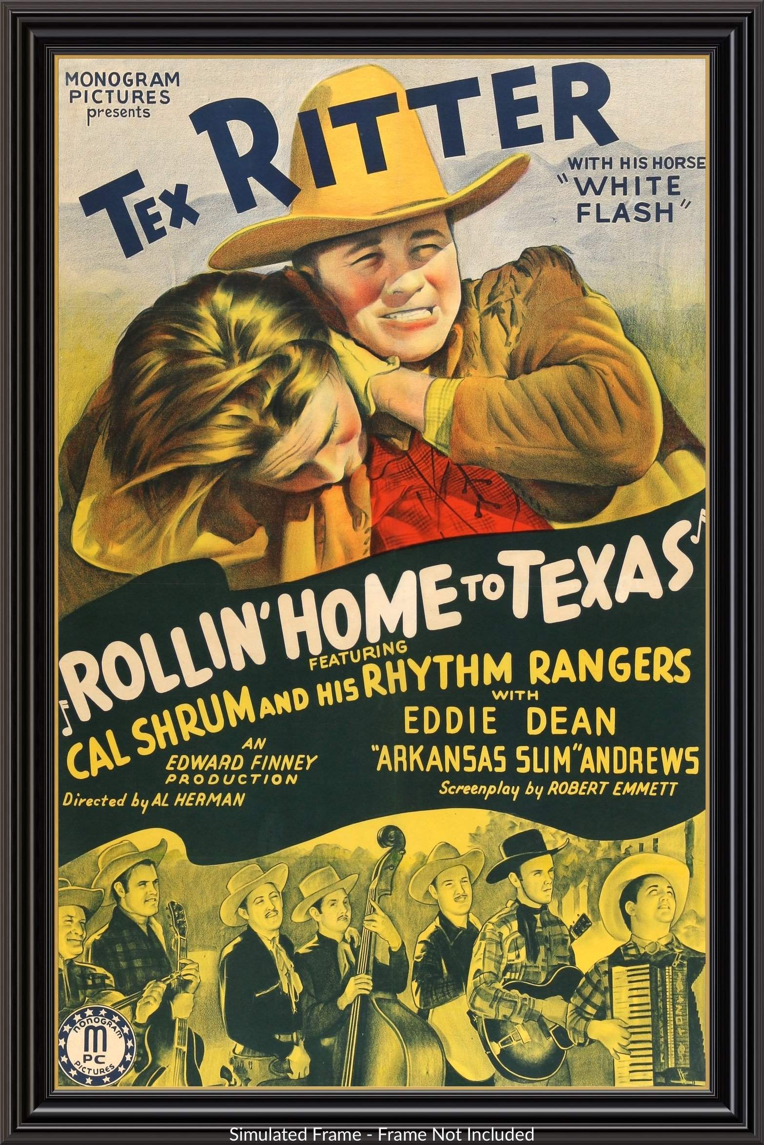 Rollin' Home to Texas (1940) original movie poster for sale at Original Film Art - Vintage Movie Posters