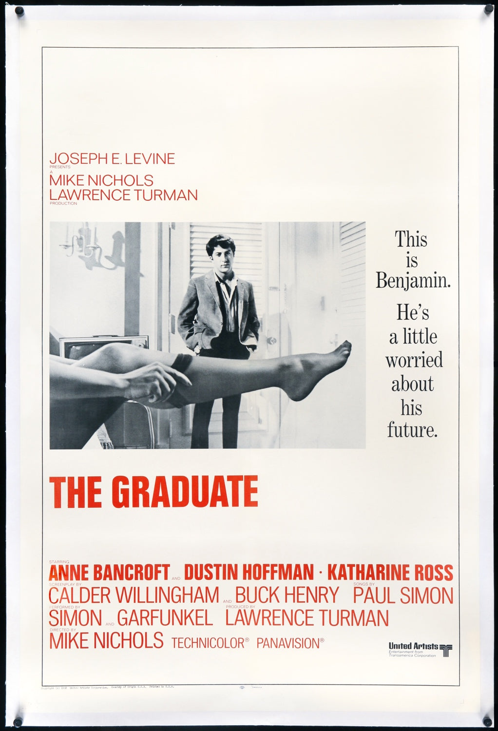 Graduate (1967) original movie poster for sale at Original Film Art - Vintage Movie Posters