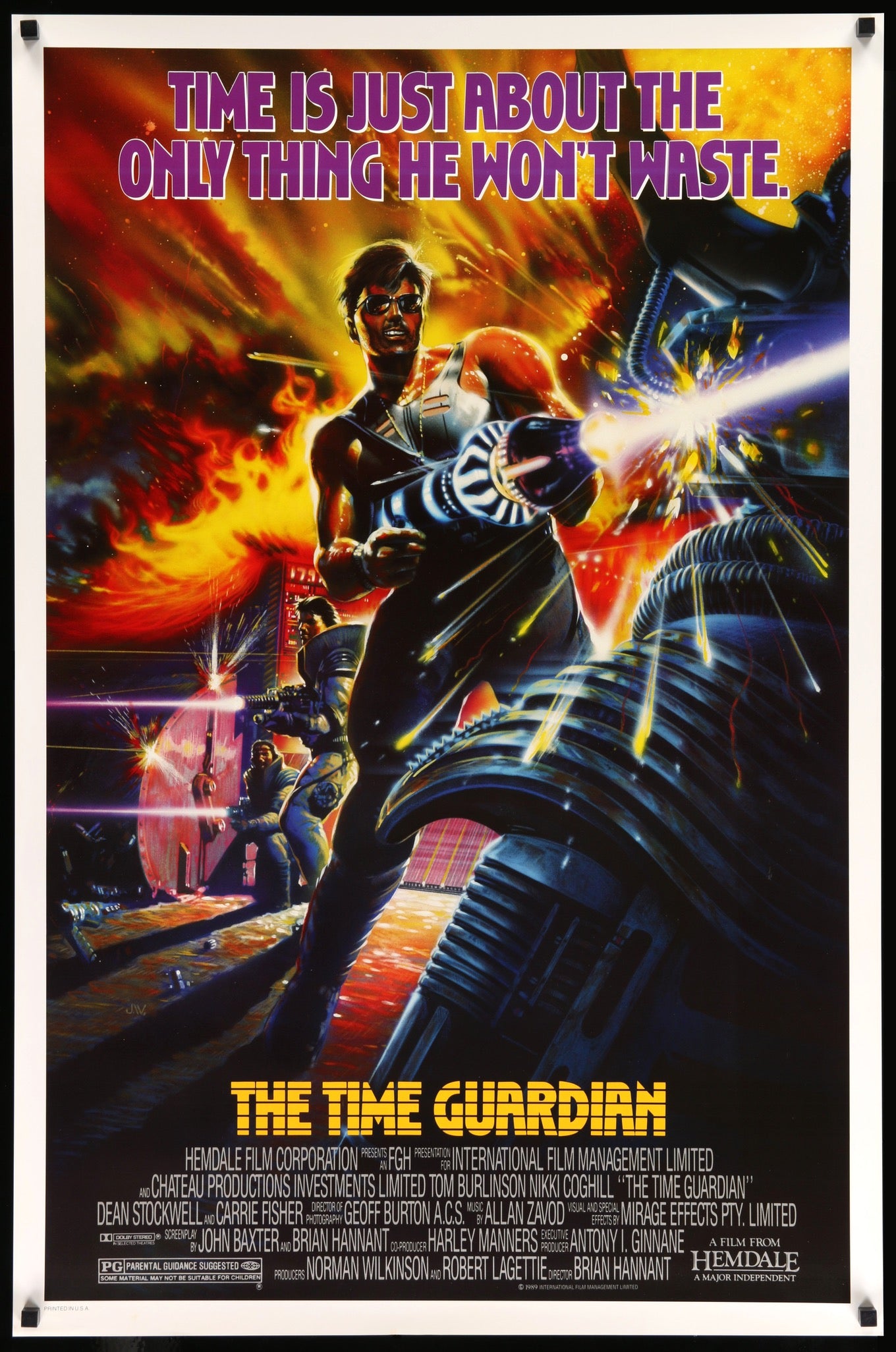 Time Guardian (1987) original movie poster for sale at Original Film Art - Vintage Movie Posters